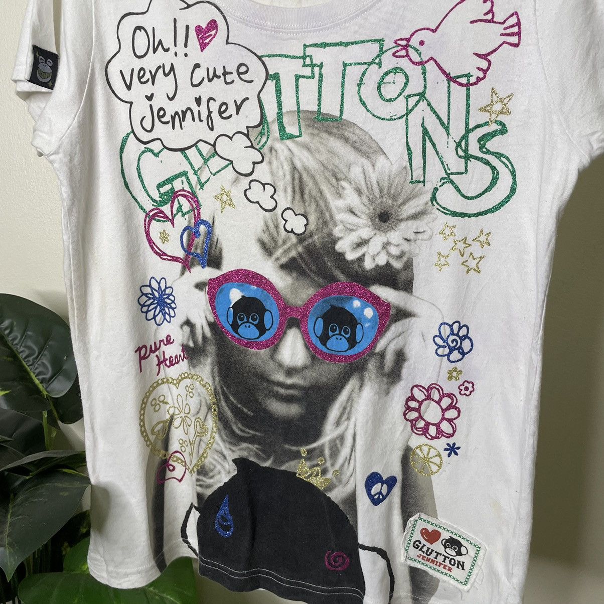 Hysteric Glamour × If Six Was Nine × Seditionaries Jennifer Gluton Hysterics Glamour Cyber Gothic Punk T Shirt Size M / US 6-8 / IT 42-44 - 2 Thumbnail