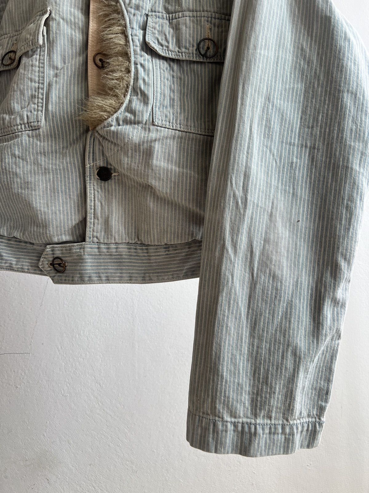Kapital Vintage Kapital Striped Denim Jacket Size US S / EU 44-46 / 1 - 5 Thumbnail