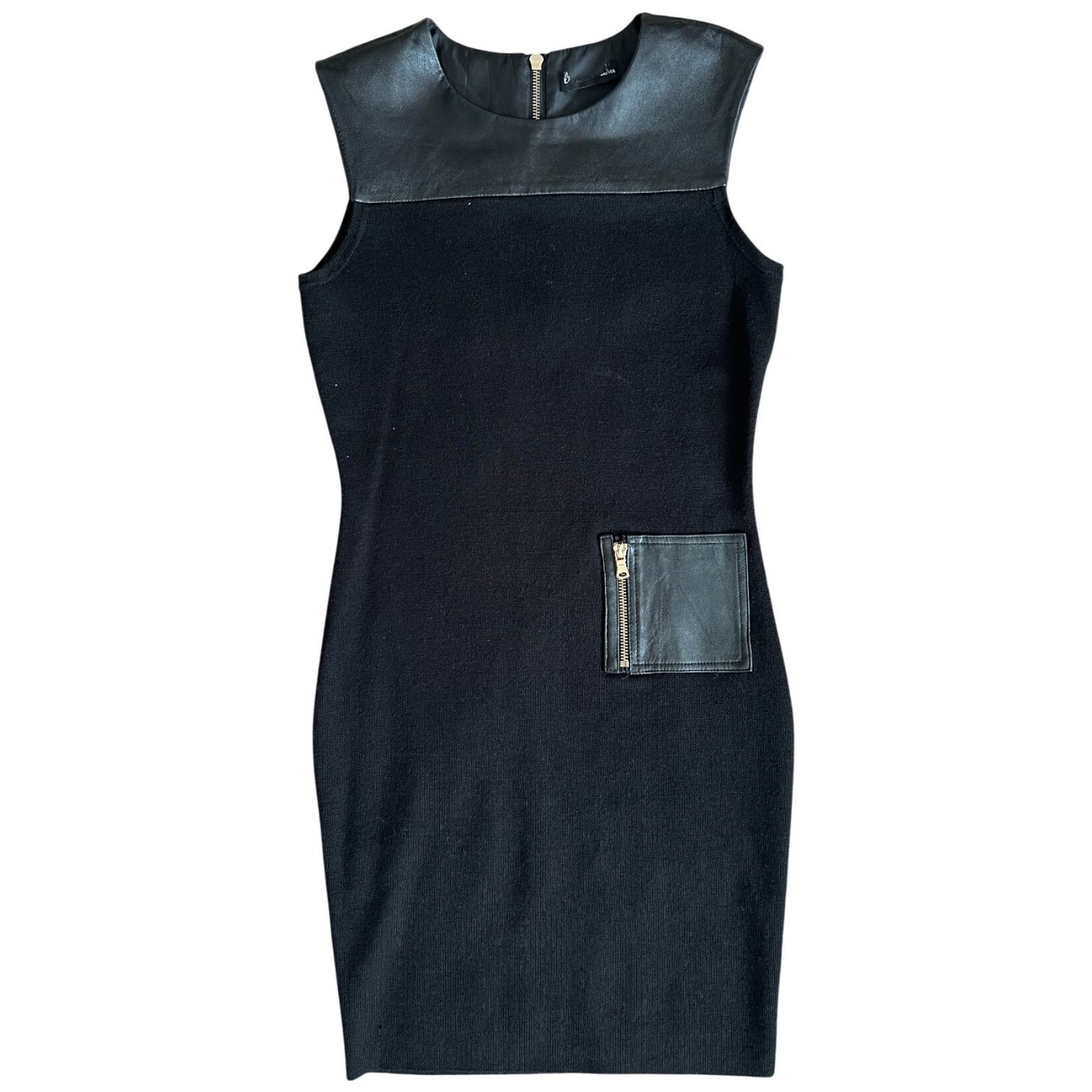 Dolce & Gabbana Dolce & Gabbana Black Sleeveless Mini Dress, XS/US2/T38 Size XS / US 0-2 / IT 36-38 - 2 Thumbnail