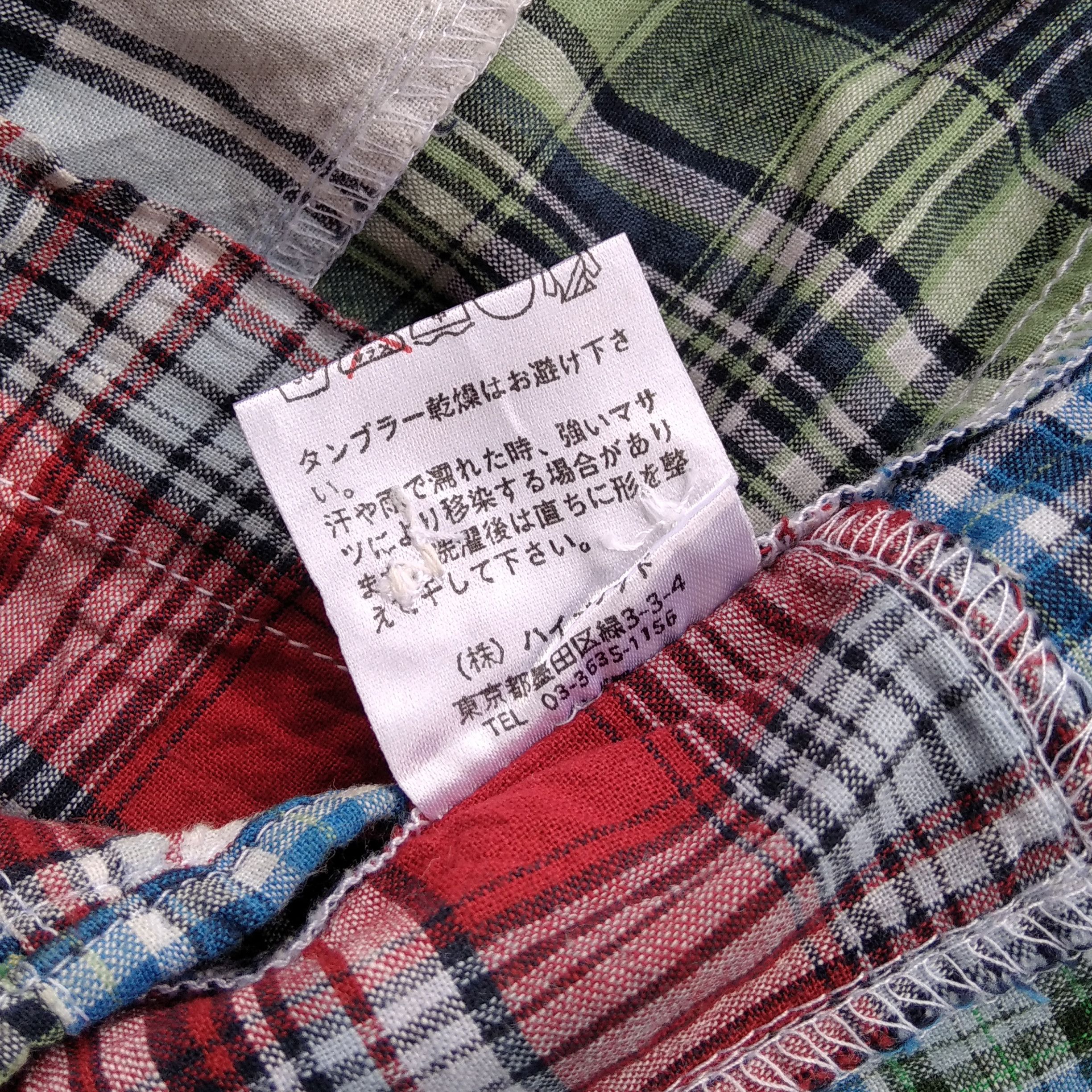 Hysteric Glamour Vintage 00's POWER TO THE PEOPLE Patchwork Longsleeve Shirt Size US L / EU 52-54 / 3 - 6 Thumbnail