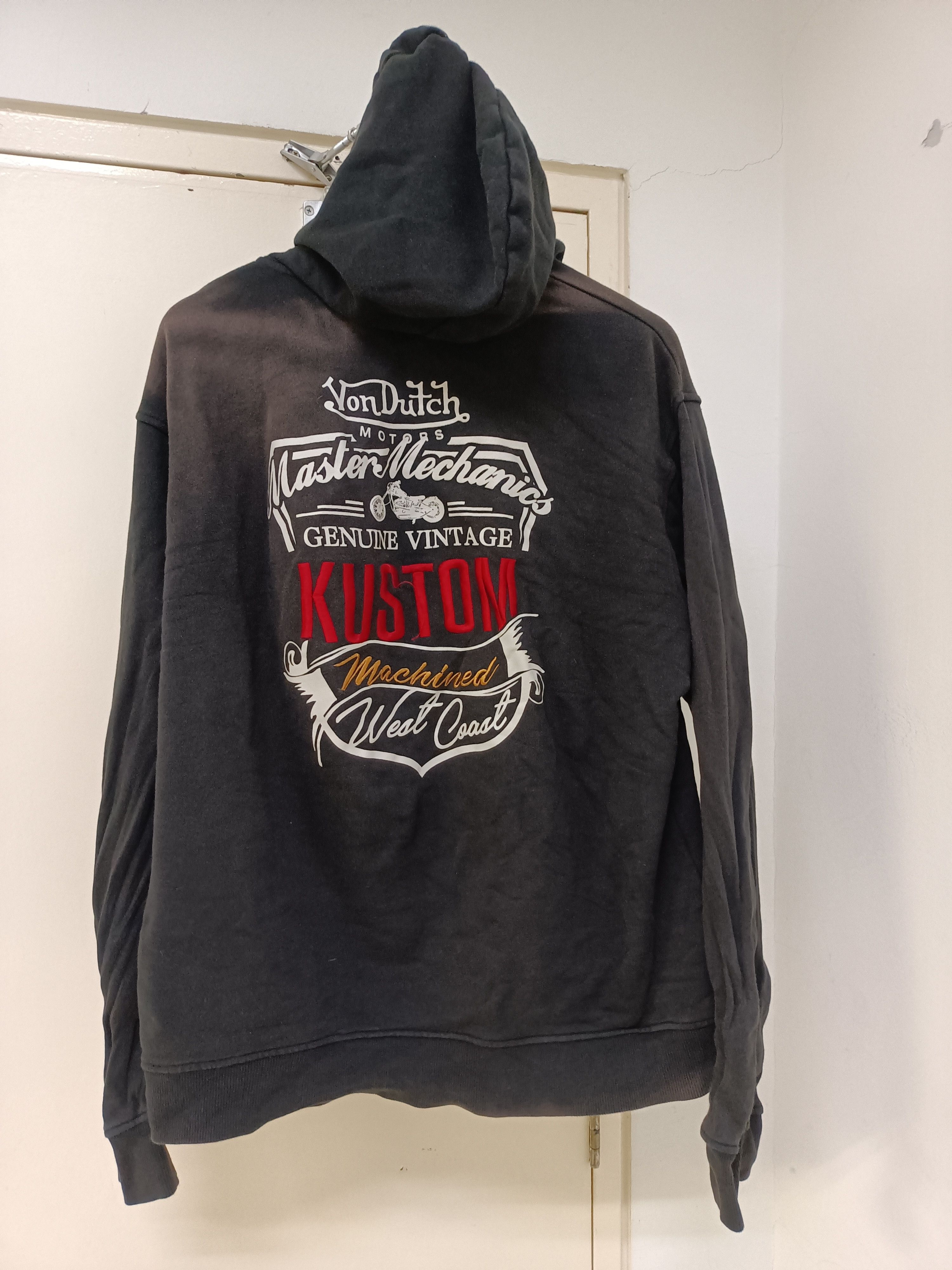 Von Dutch hoodie von dutch (faded) Size US XL / EU 56 / 4 - 1 Thumbnail