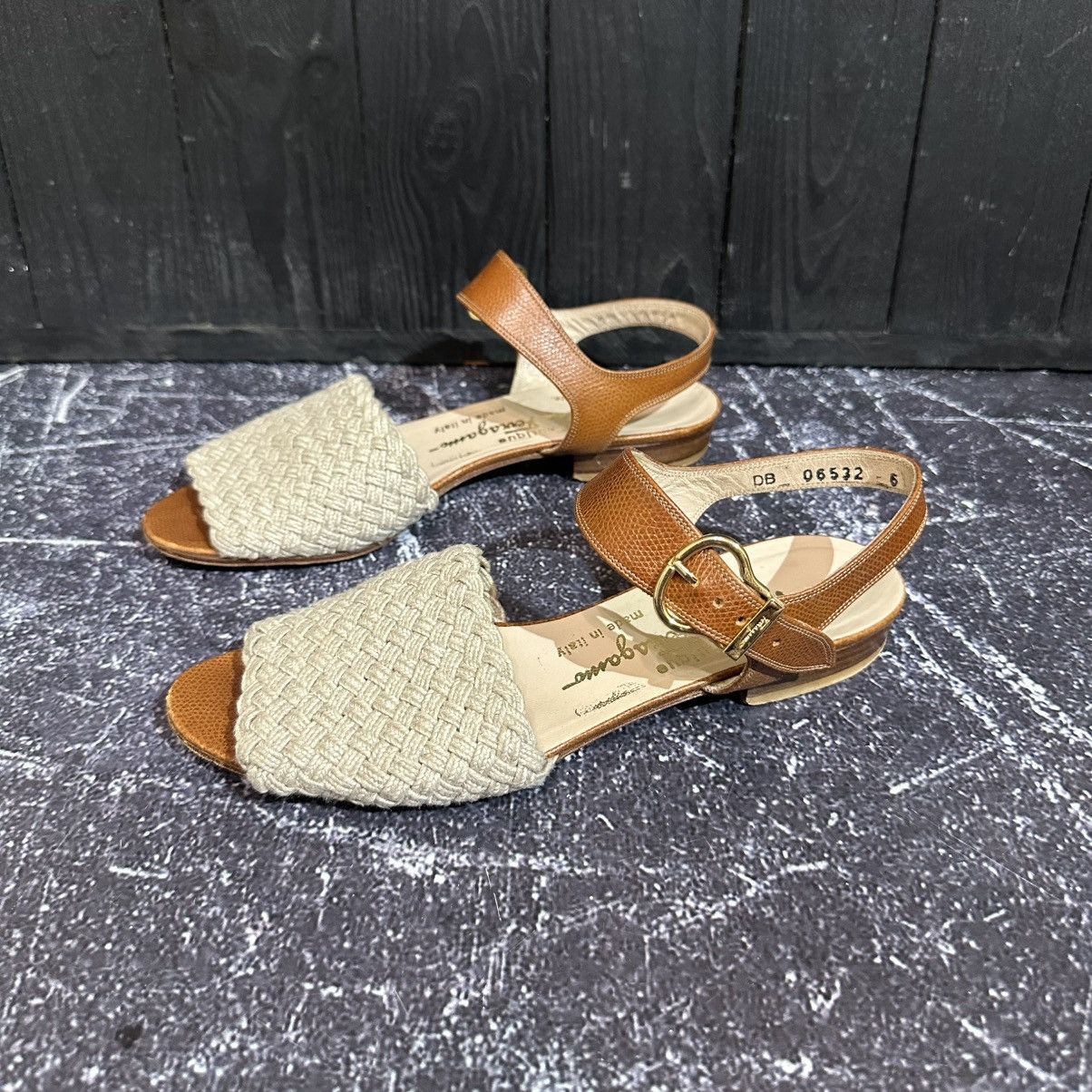 Salvatore Ferragamo Salvatore Ferragamo Women’s Leather Sandals Flats Size 6 Size US 6 / IT 36 - 4 Thumbnail