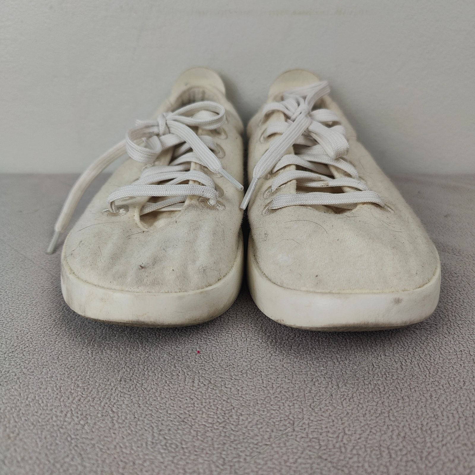Allbirds Allbirds Wool Pipers Sneakers Womens 10 White Lace Up Size US 10 / IT 40 - 3 Thumbnail