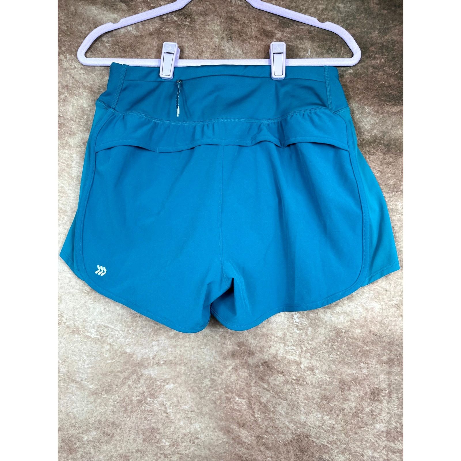 Other All in Motion Athletic Zip Pocket Elastic Waist Short Teal S Size 28" / US 6 / IT 42 - 11 Thumbnail