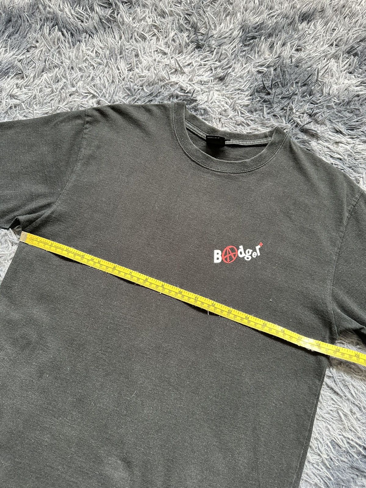 20471120 1990's Badger Anarchy punk tee Size US M / EU 48-50 / 2 - 9 Thumbnail