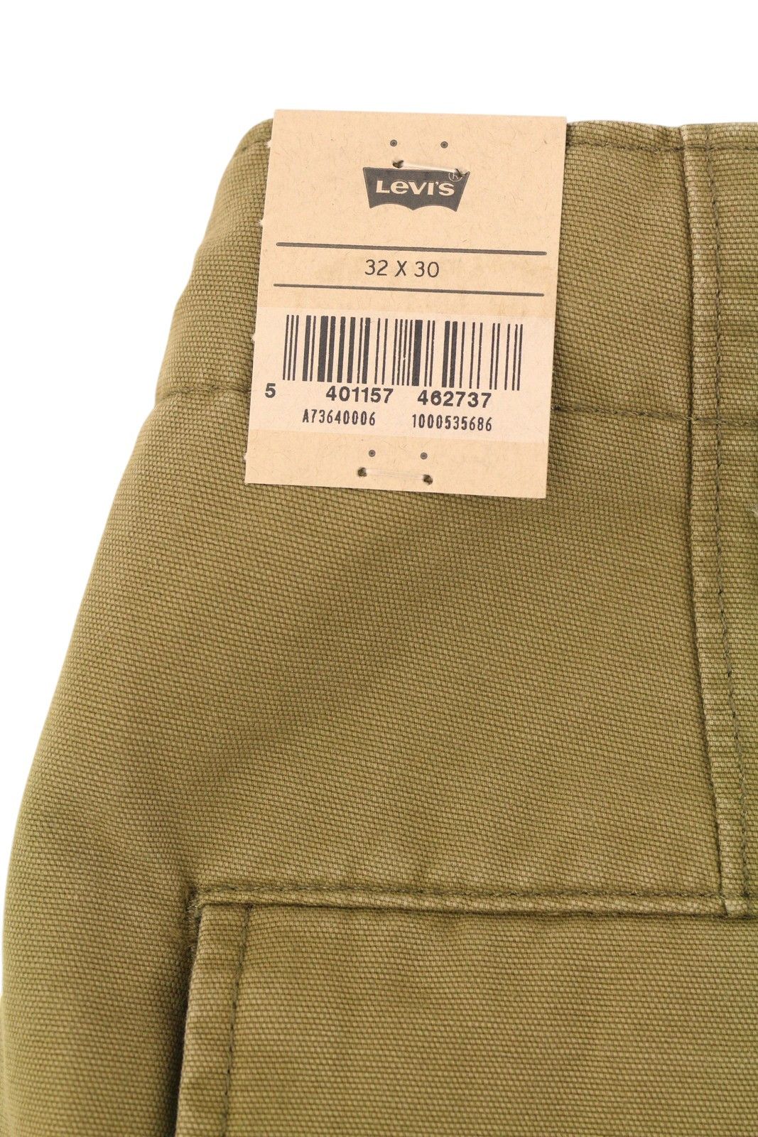 Levi's XX CARGO W32/L30 Brown Straight Cargo Pants 87050 Size US 32 / EU 48 - 6 Thumbnail