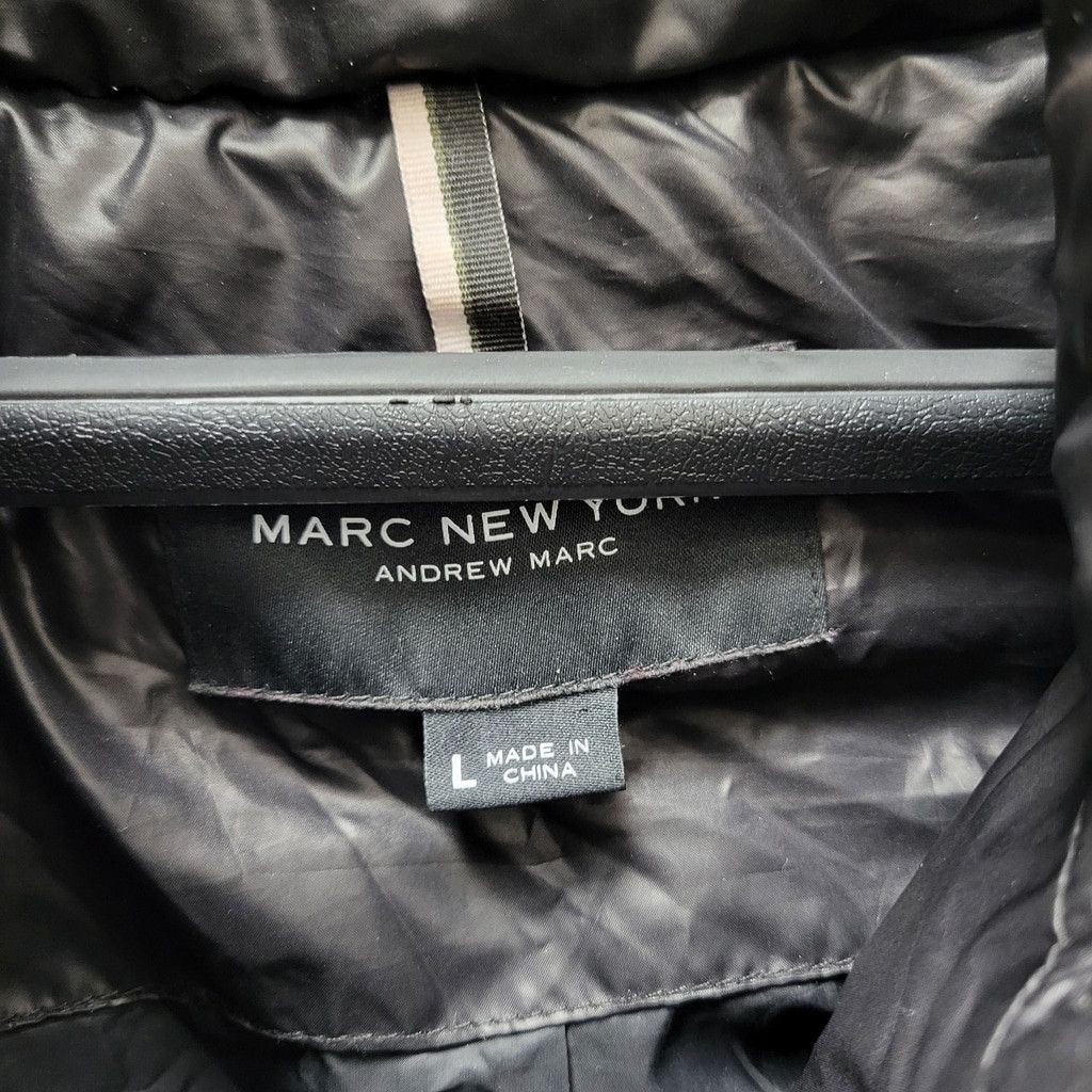 Andrew Marc Marc New York Andrew Marc Women's Faux-Fur Trim Puffer Coat Size L / US 10 / IT 46 - 9 Thumbnail