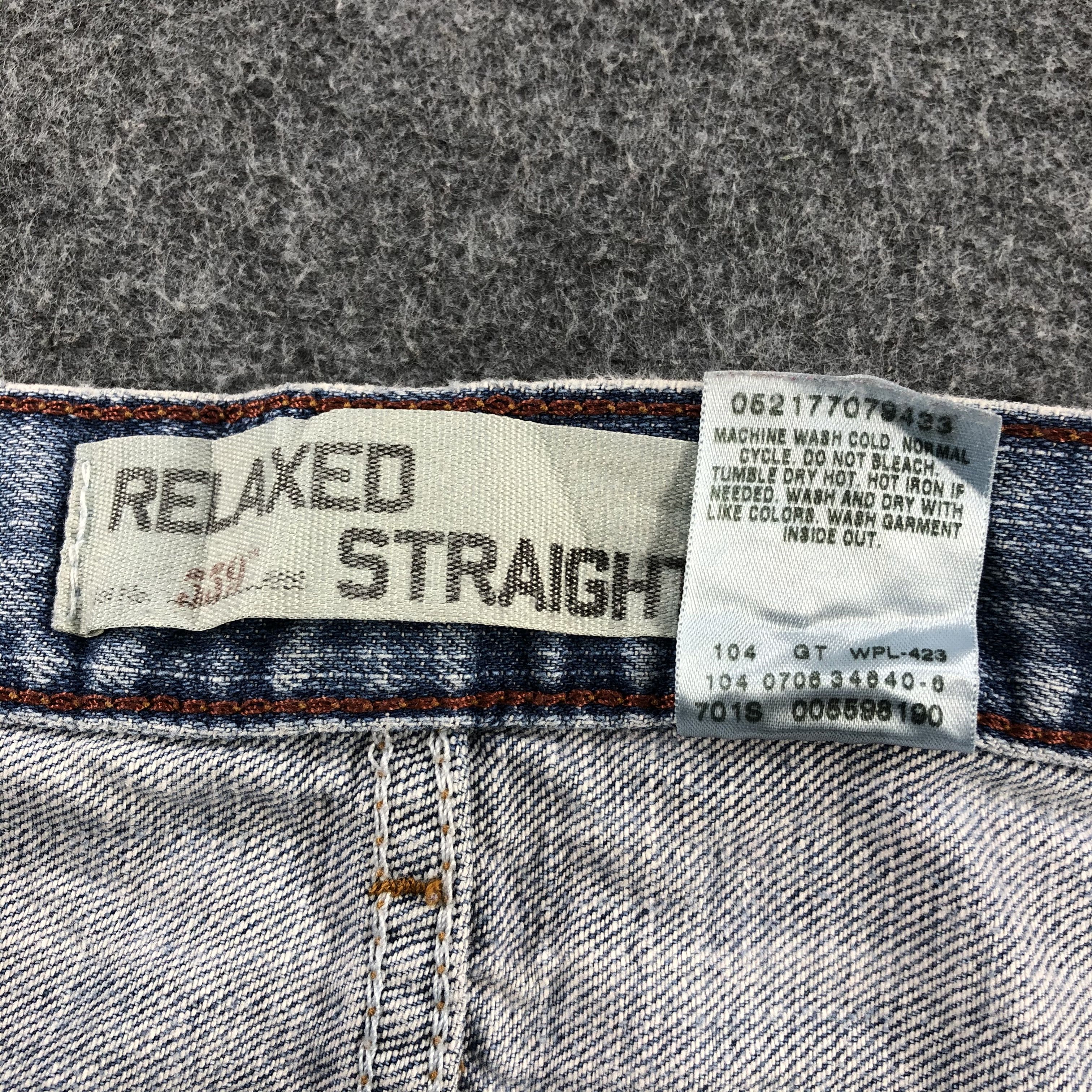 Levi's × Vintage Vintage Ditsress Light Wash Levis 559 Jeans-JM1007 Size US 38 / EU 54 - 11 Thumbnail