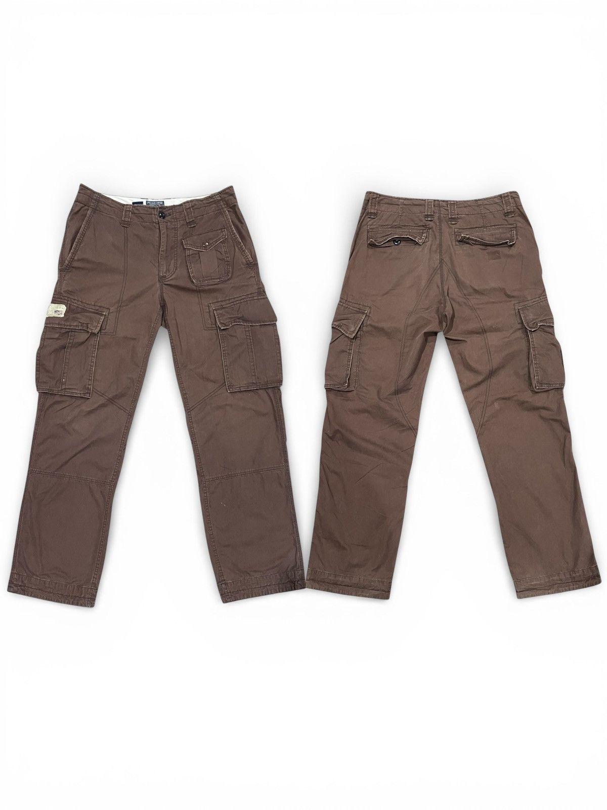Polo Ralph Lauren VTG Sunfaded Polo Military MIL-J Spec RL-67 Cargo Pants Size US 34 / EU 50 - 1 Thumbnail