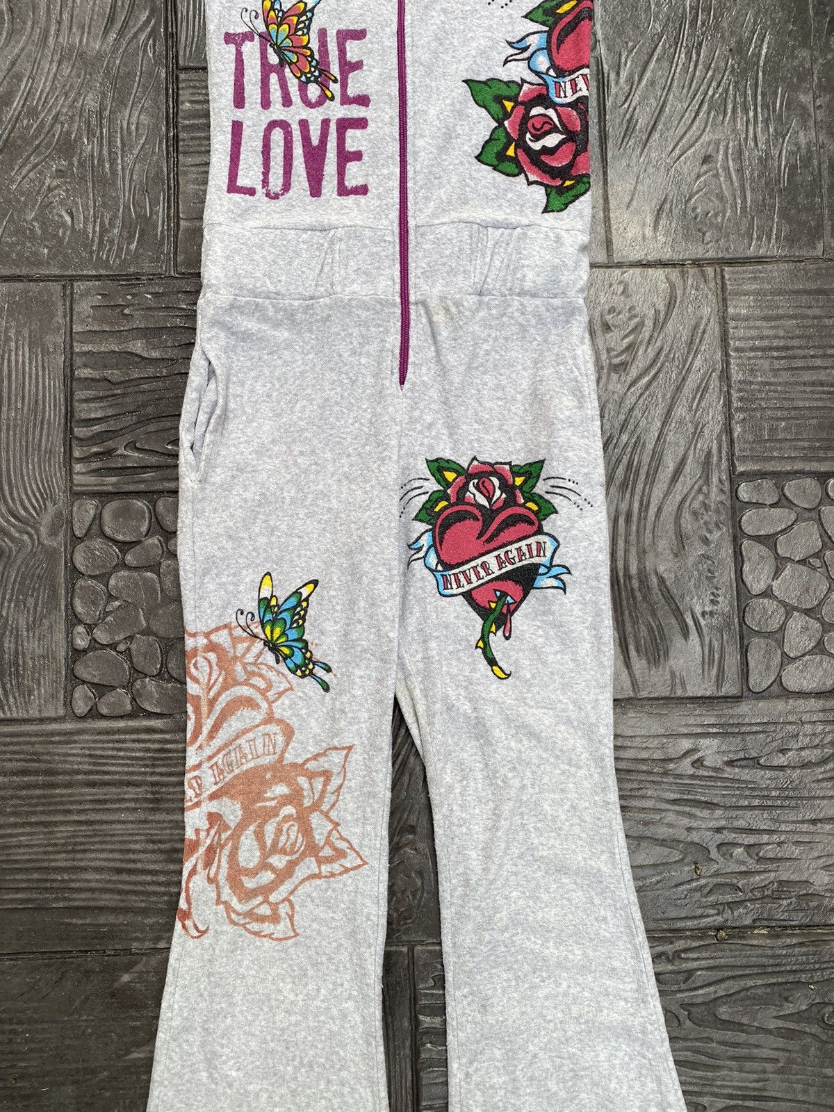 If Six Was Nine × Japanese Brand 🔥RARE🔥 Japanese Brand Multiprint Overall Hooded Jumper Size M / US 6-8 / IT 42-44 - 6 Thumbnail