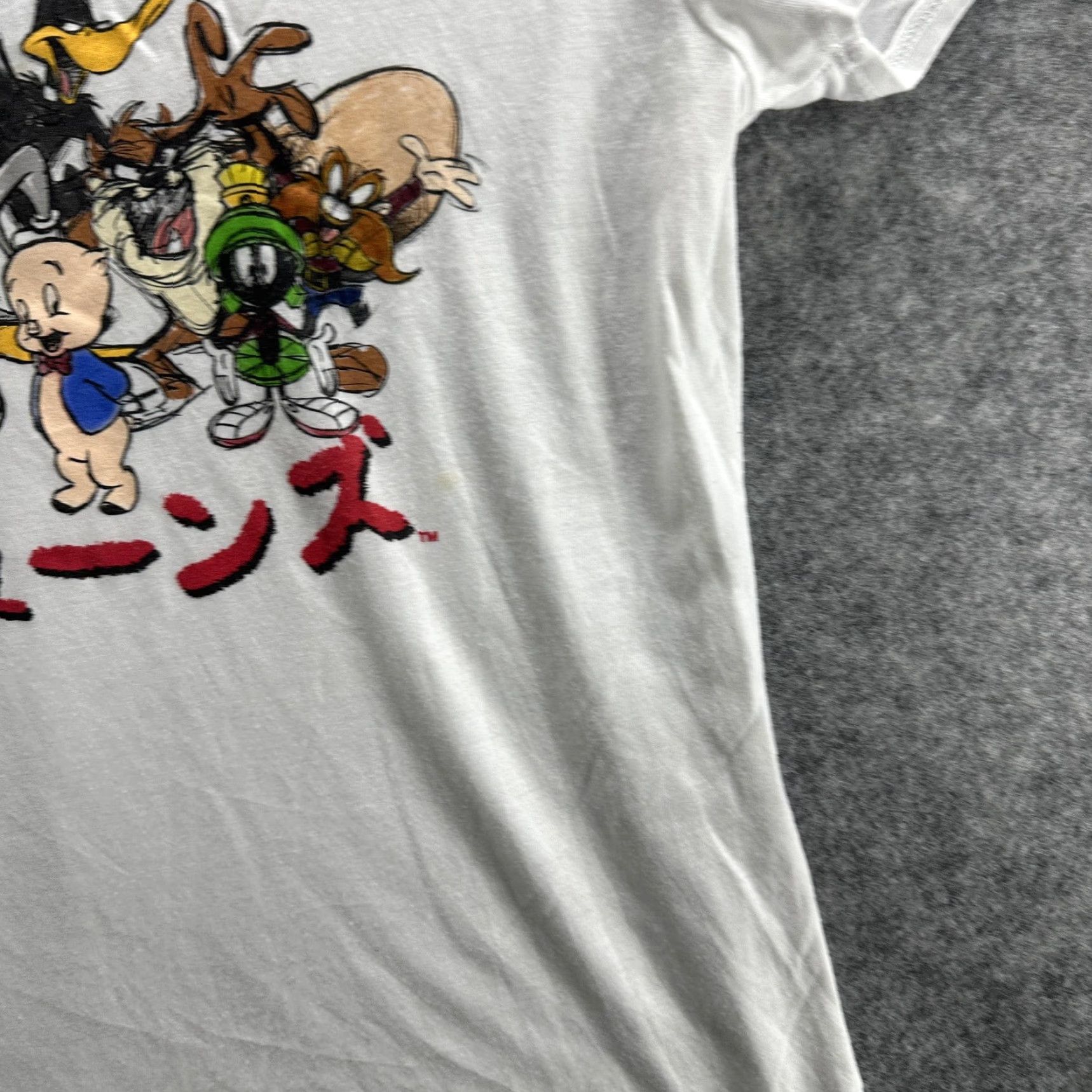 Vintage Looney Tunes Shirt Womens XL Cartoon Japanese Graphic Tee Bugs Bunny Marvin Size XL / US 12-14 / IT 48-50 - 6 Thumbnail