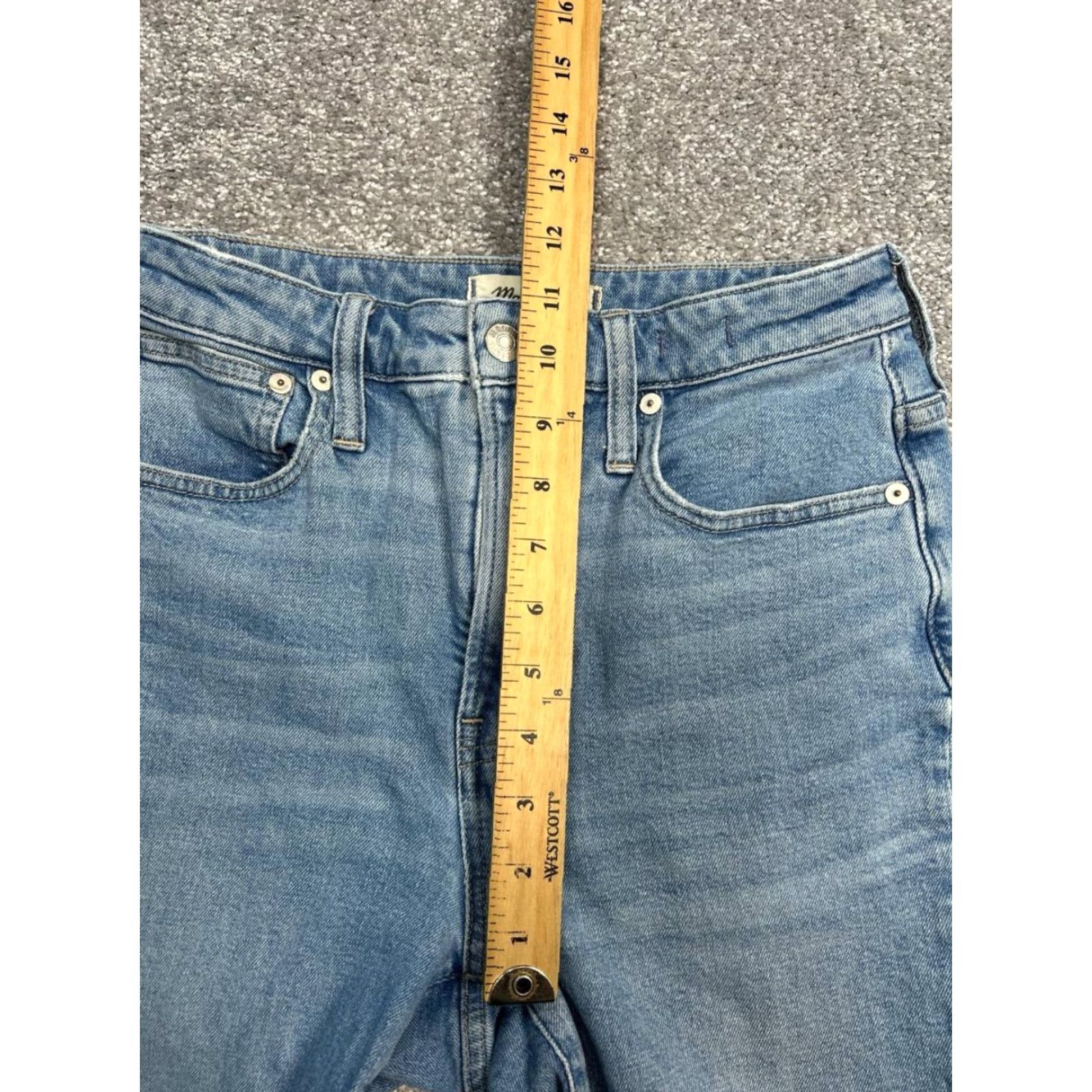 Madewell VINTAGE Madewell Women's Skinny Jeans Tall 23 Blue Denim 26x29 Modern Classic Size 40" / US 18 - 5 Thumbnail
