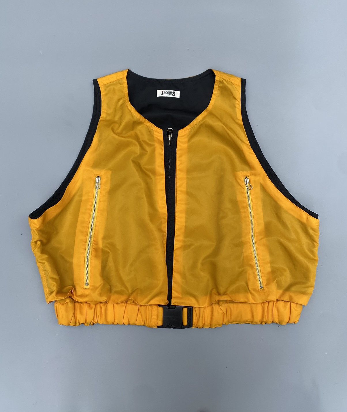 Issey Miyake Rare! 1980s - Issey Miyake- Survival Belted Vest Size US M / EU 48-50 / 2 - 2 Thumbnail