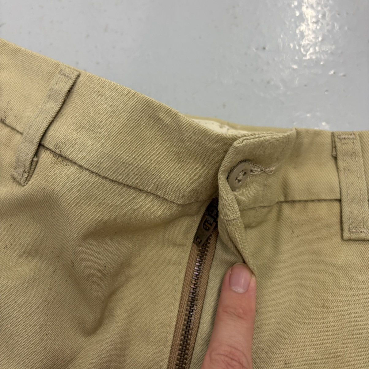 Other Vintage 70s 80s Red Kap Tan Canvas Workwear Chinos 30x26 Size US 30 / EU 46 - 2 Thumbnail