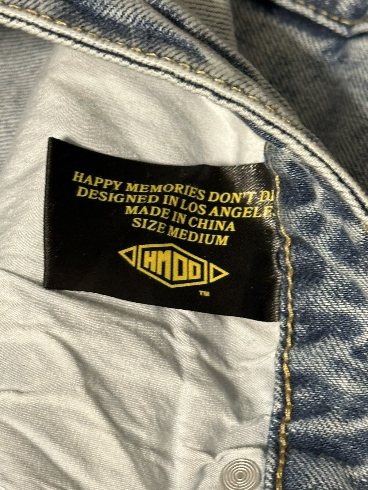 HMDD HMDD Outline Washed Jeans Size US 38 / EU 54 - 6 Thumbnail