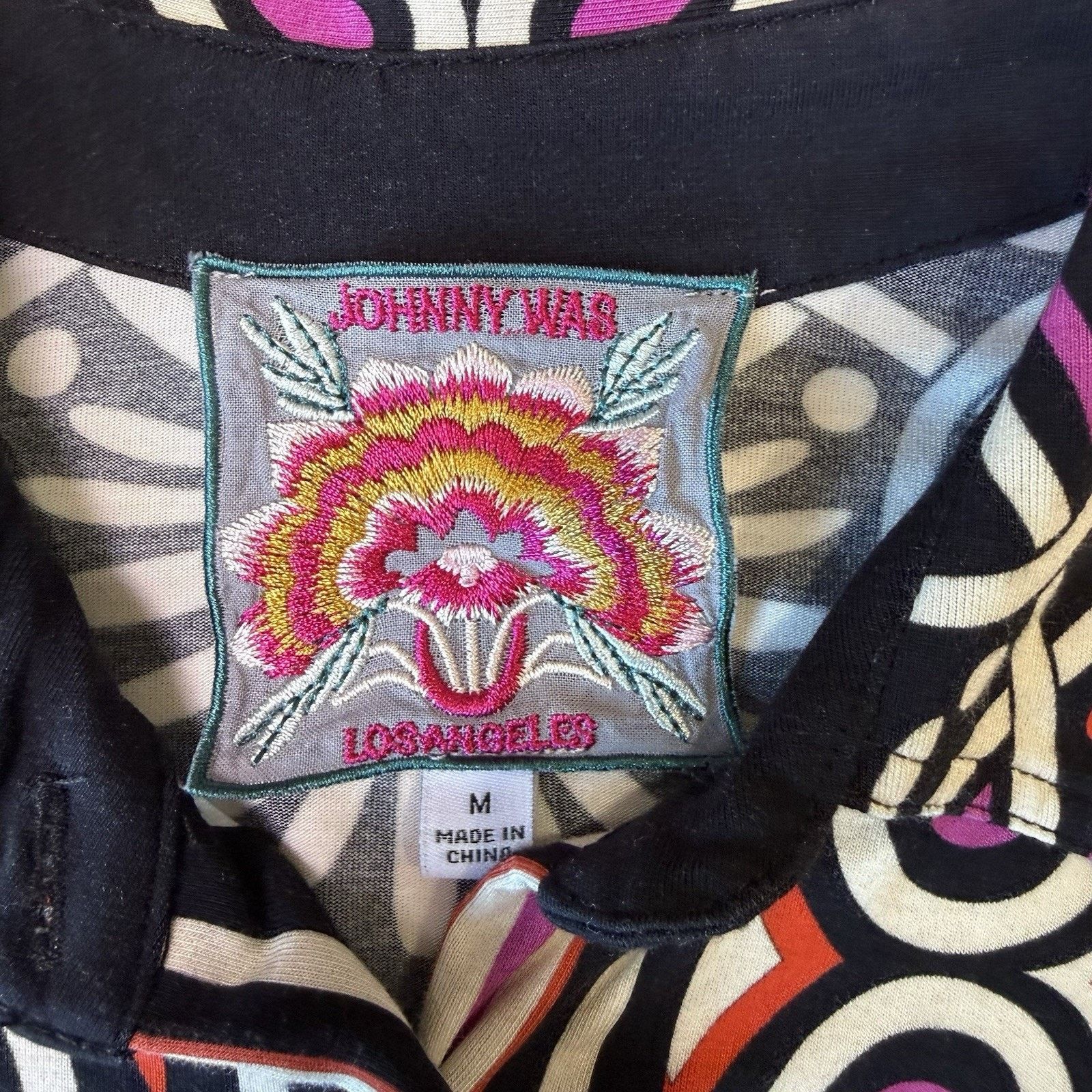 Johnny Was Johnny Was Janie Favorite Shirt Women's M Multicolor Floral Size M / US 6-8 / IT 42-44 - 9 Thumbnail