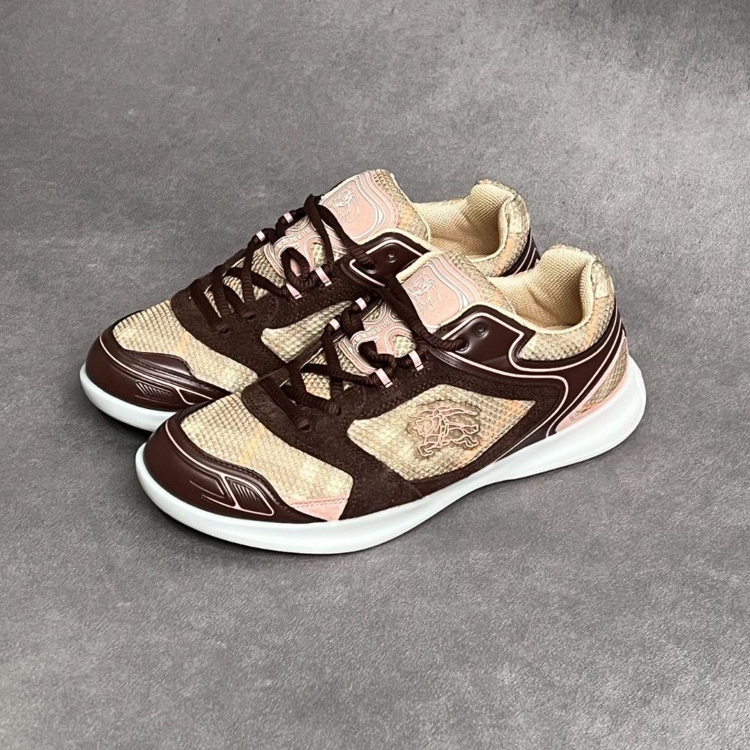 Burberry Burberry Casual Brown Lowtop Sneakers 6 Men Size US 6 / EU 39 - 1 Thumbnail