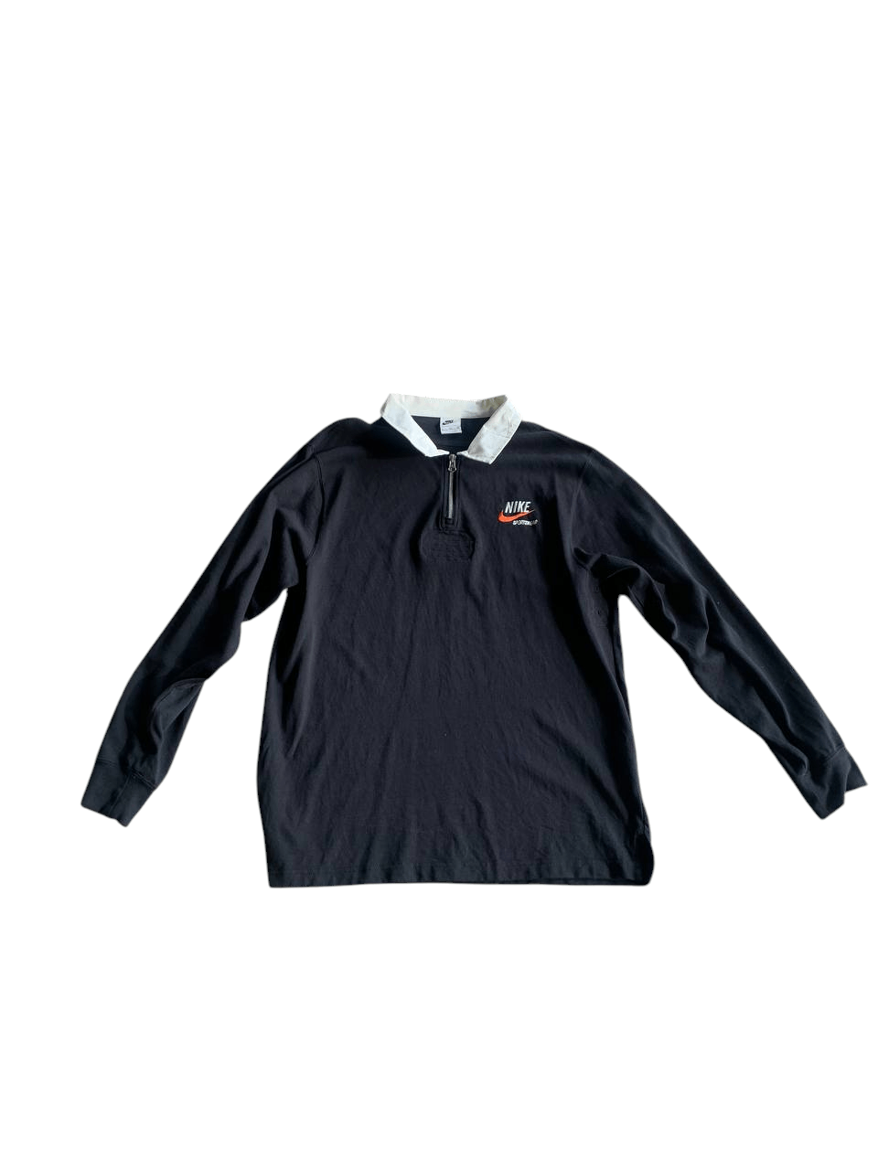 Nike Sportswear Men’s Rugby Heavy Cotton L 1/4 Zip Polo