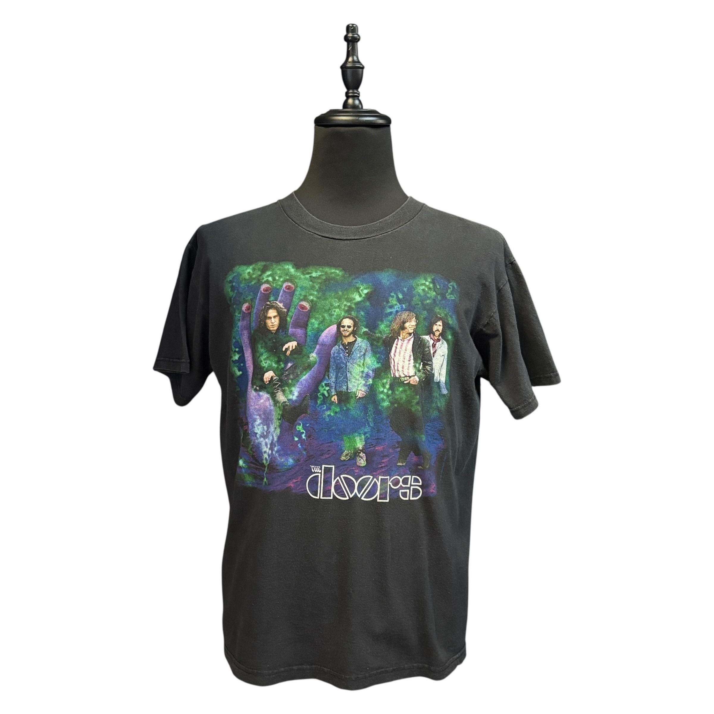 Vintage THE DOORS psychedelic hand T-Shirt Size L Size US L / EU 52-54 / 3 - 1 Thumbnail