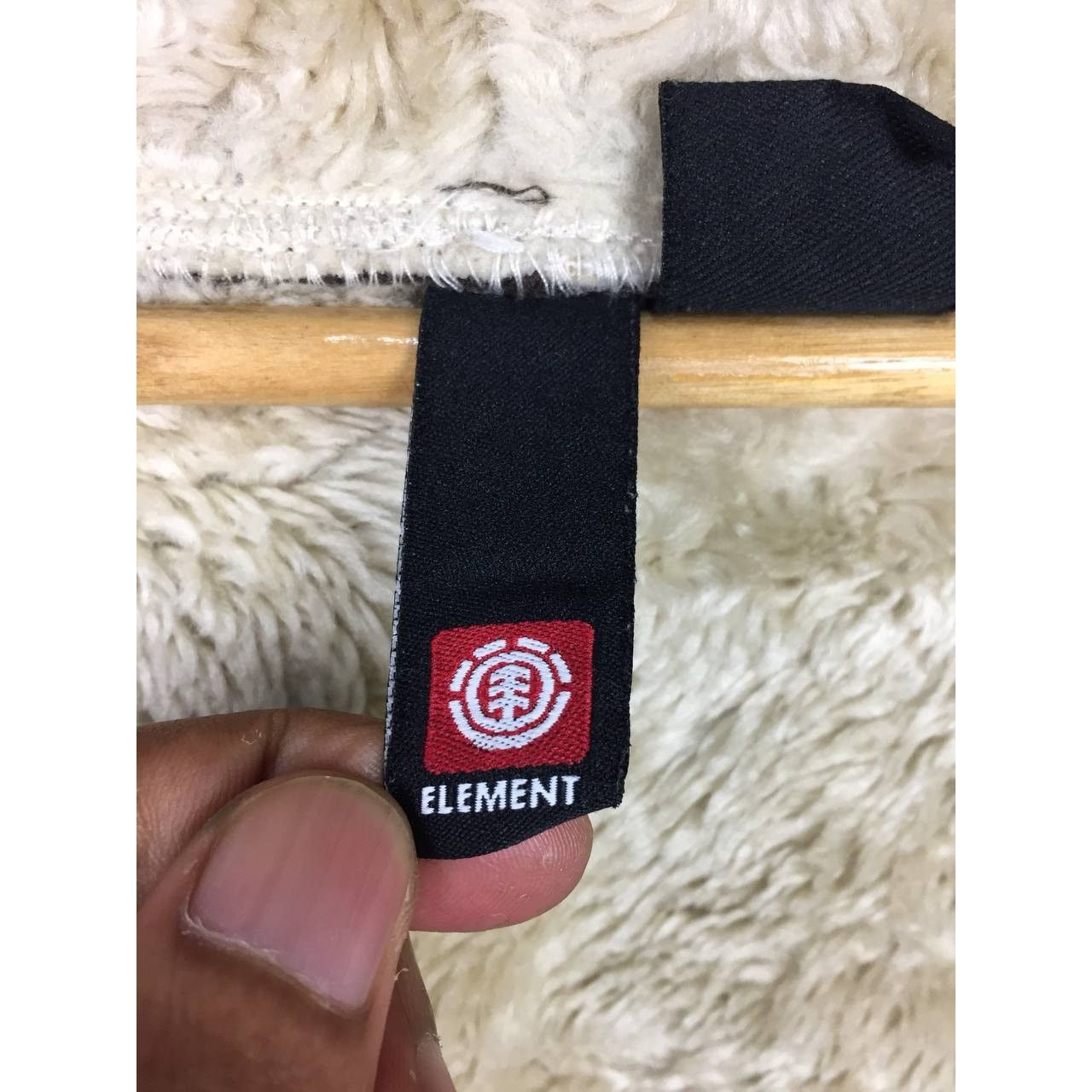 Element Vtg Y2K Element Big Logo Sherpa Fleece Lined Zip-up Hoodie Size US L / EU 52-54 / 3 - 15 Thumbnail