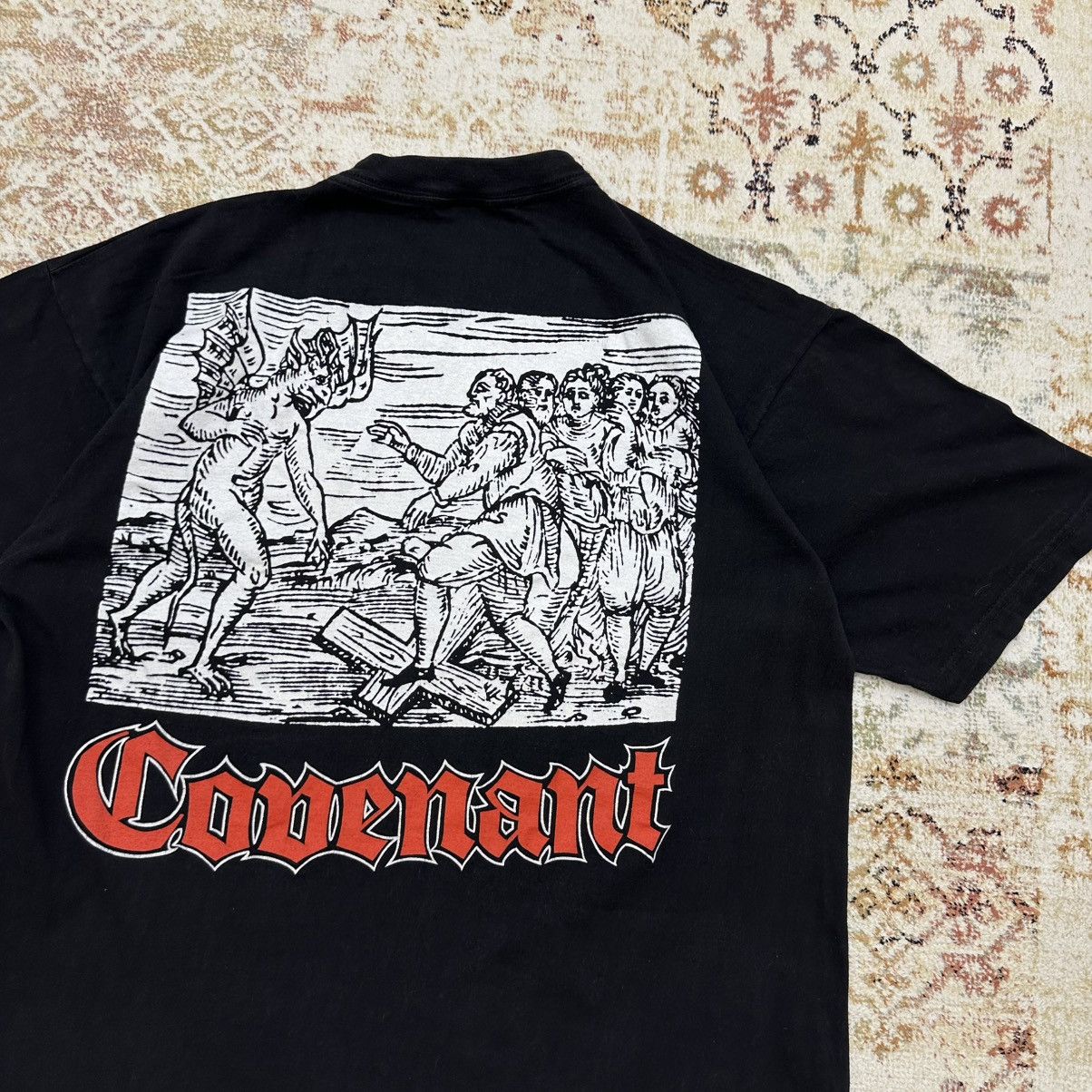 Band Tees × Vintage Vintage Adult “ Morbid Angel Covenant” Crazy Fit Tee 90s Size US XL / EU 56 / 4 - 8 Thumbnail