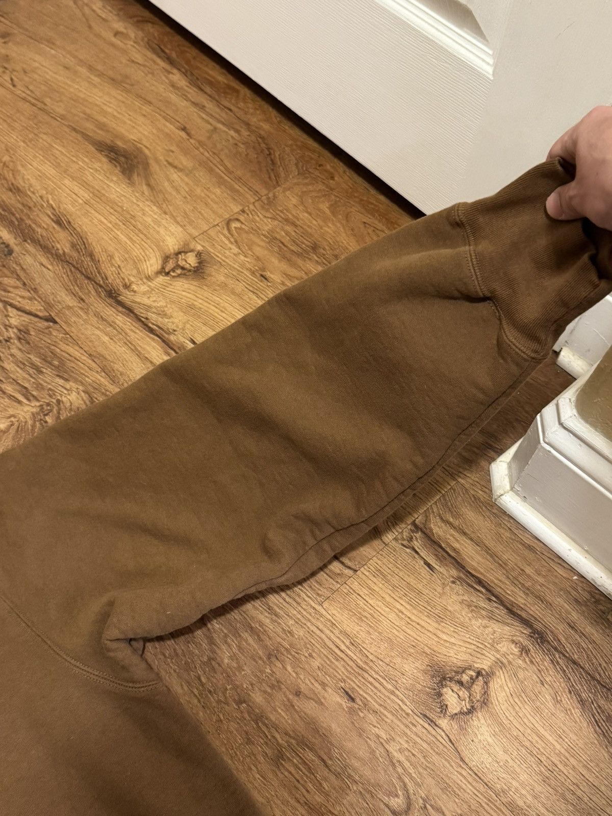 Supreme Supreme Worldwide Hooded Sweatshirt - Olive Brown Size US L / EU 52-54 / 3 - 17 Thumbnail