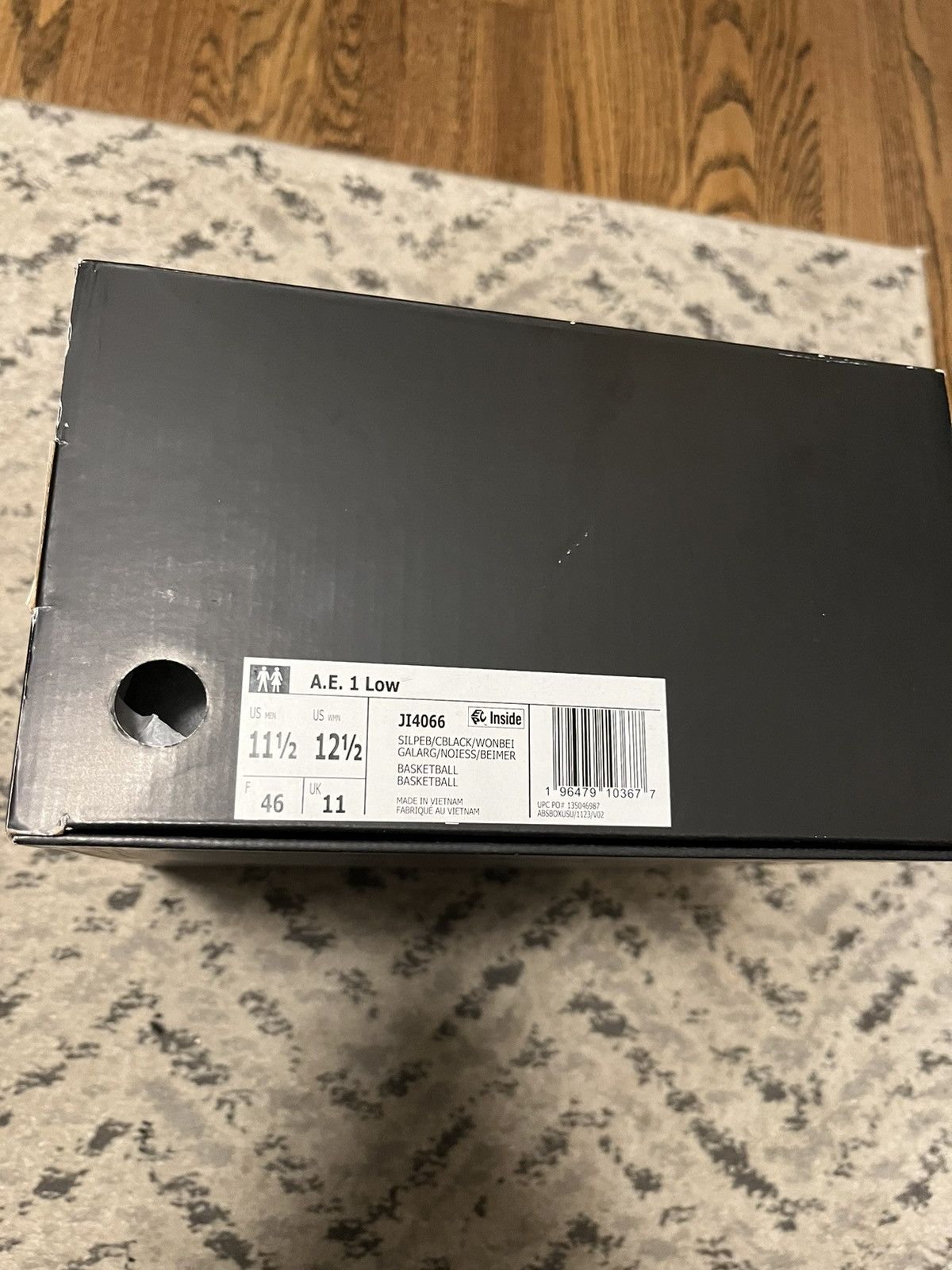 Adidas Adidas AE 1 Low Ascent Mx Grey M 11.5 Size US 11.5 / EU 44-45 - 10 Thumbnail