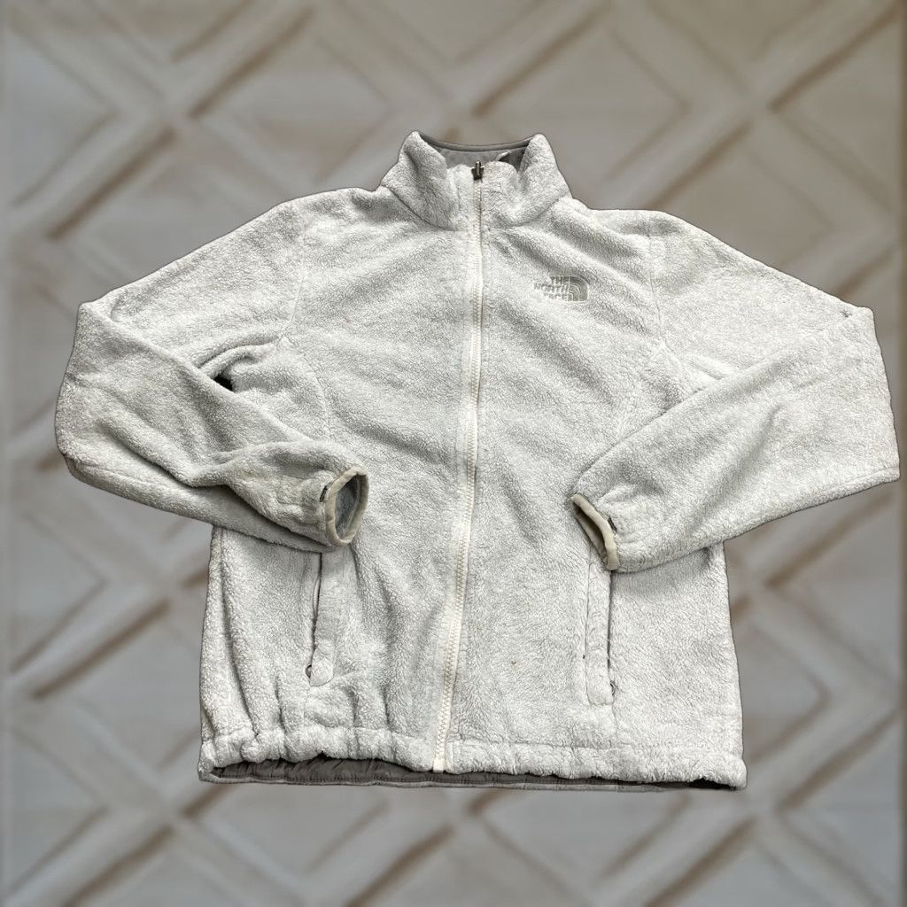 The North Face The North Face Osito Fleece Jacket Women XS Gray Full Zip Pockets Outdoor Hiking Size XS / US 0-2 / IT 36-38 - 1 Thumbnail