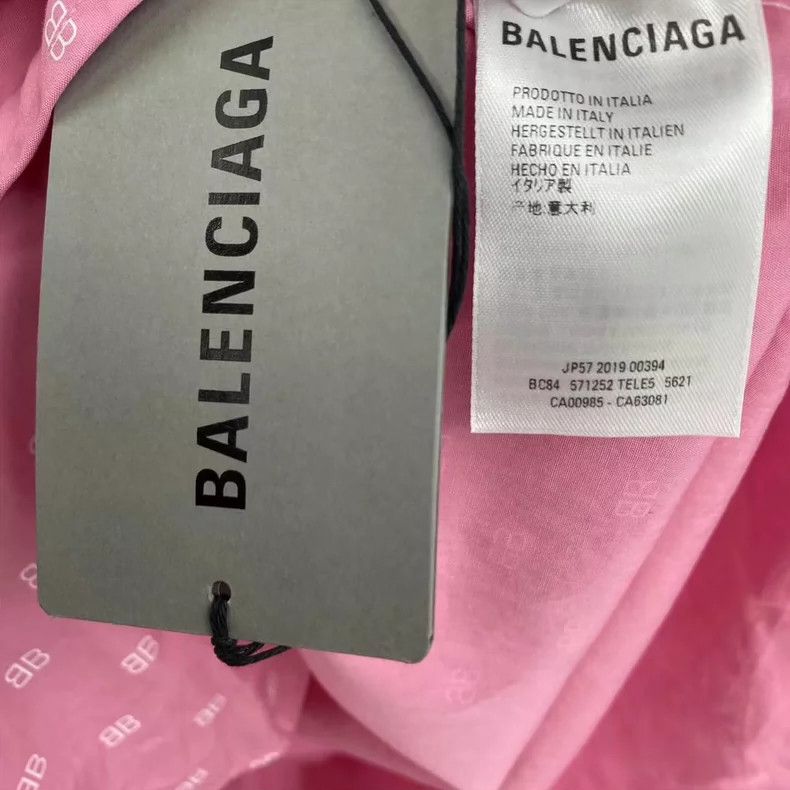 Balenciaga Balenciaga size 34 Pink Short Sleeve Shirt with Full Print Size S / US 4 / IT 40 - 4 Thumbnail