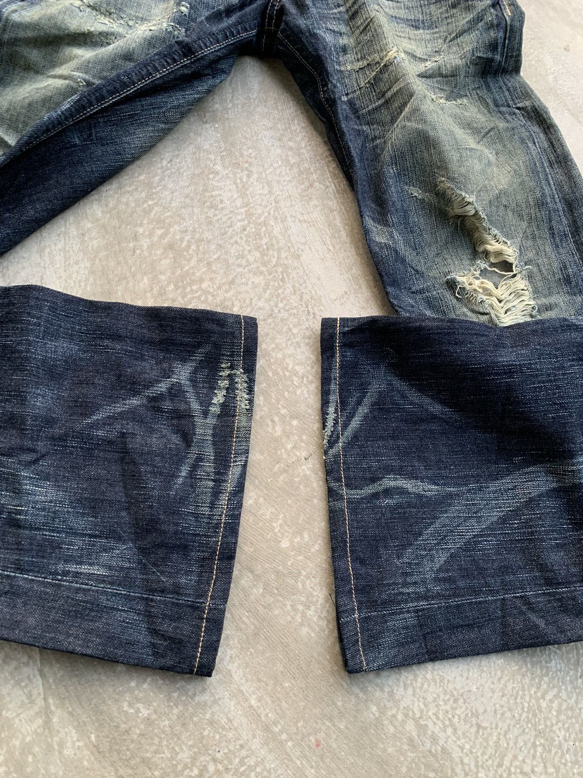 Edwin × Japanese Brand × Vintage Edwin Denim Blue Trip 503 Vintage Size US 34 / EU 50 - 20 Thumbnail