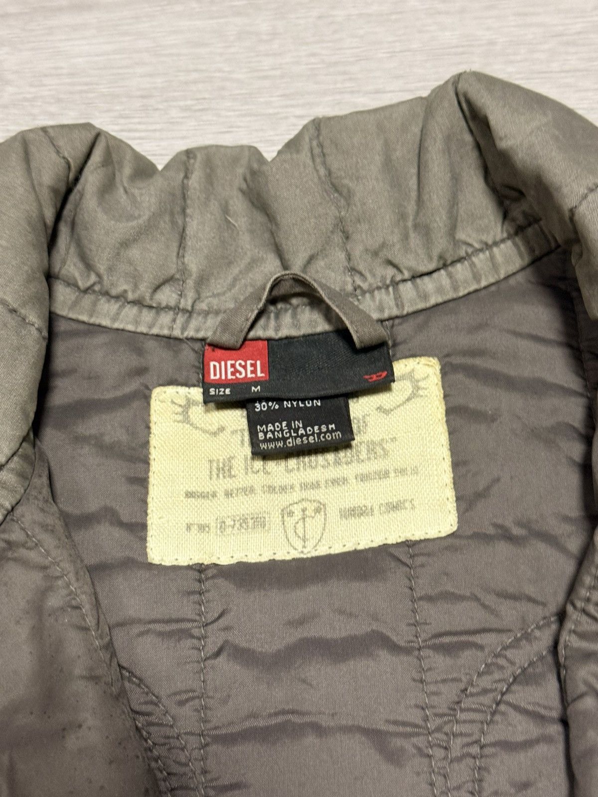 Diesel Diesel padded quilted jacket zip Size M / US 6-8 / IT 42-44 - 6 Thumbnail