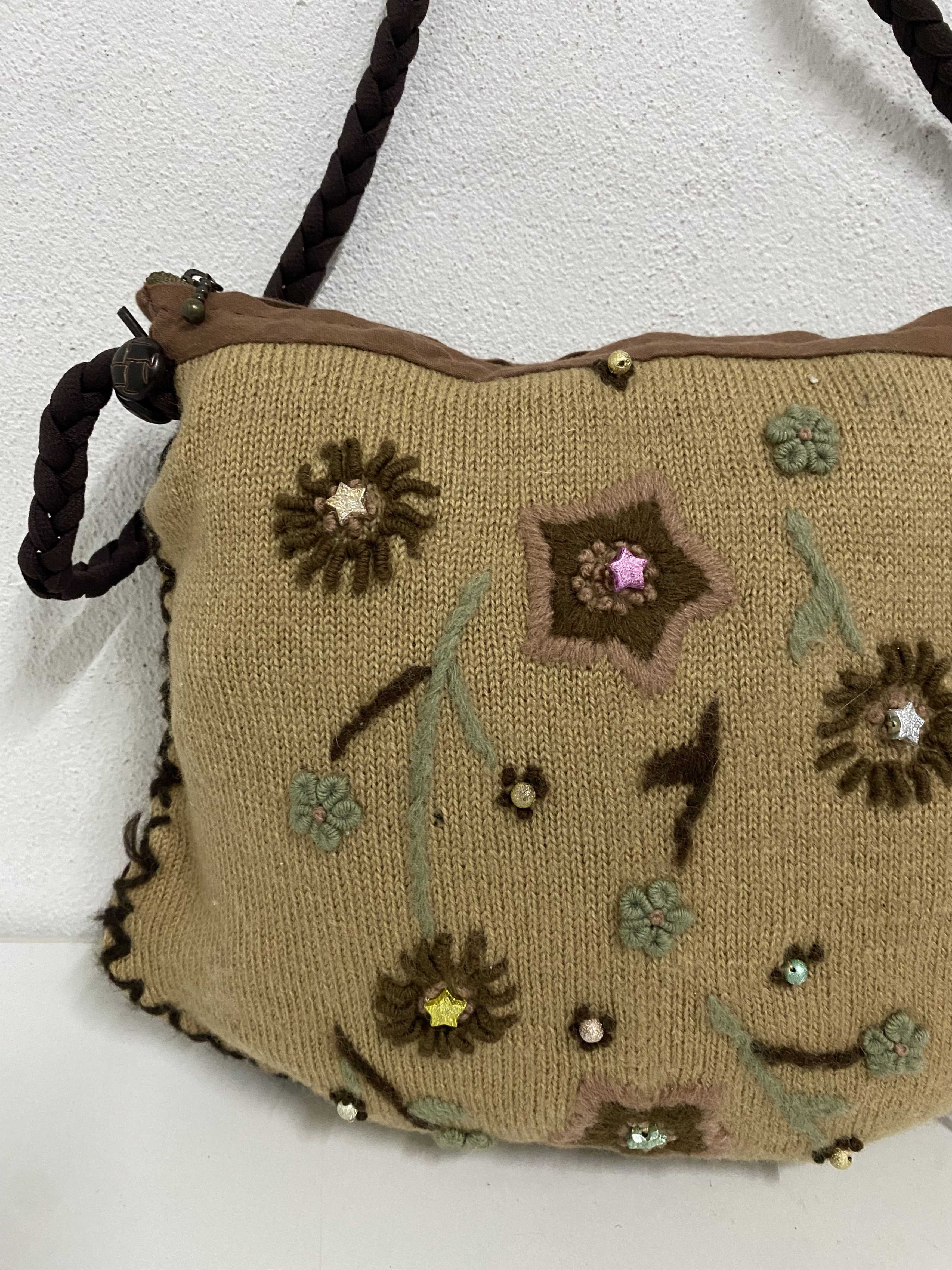 Handmade Handmade Knit Crossbody Bag Size ONE SIZE - 3 Thumbnail