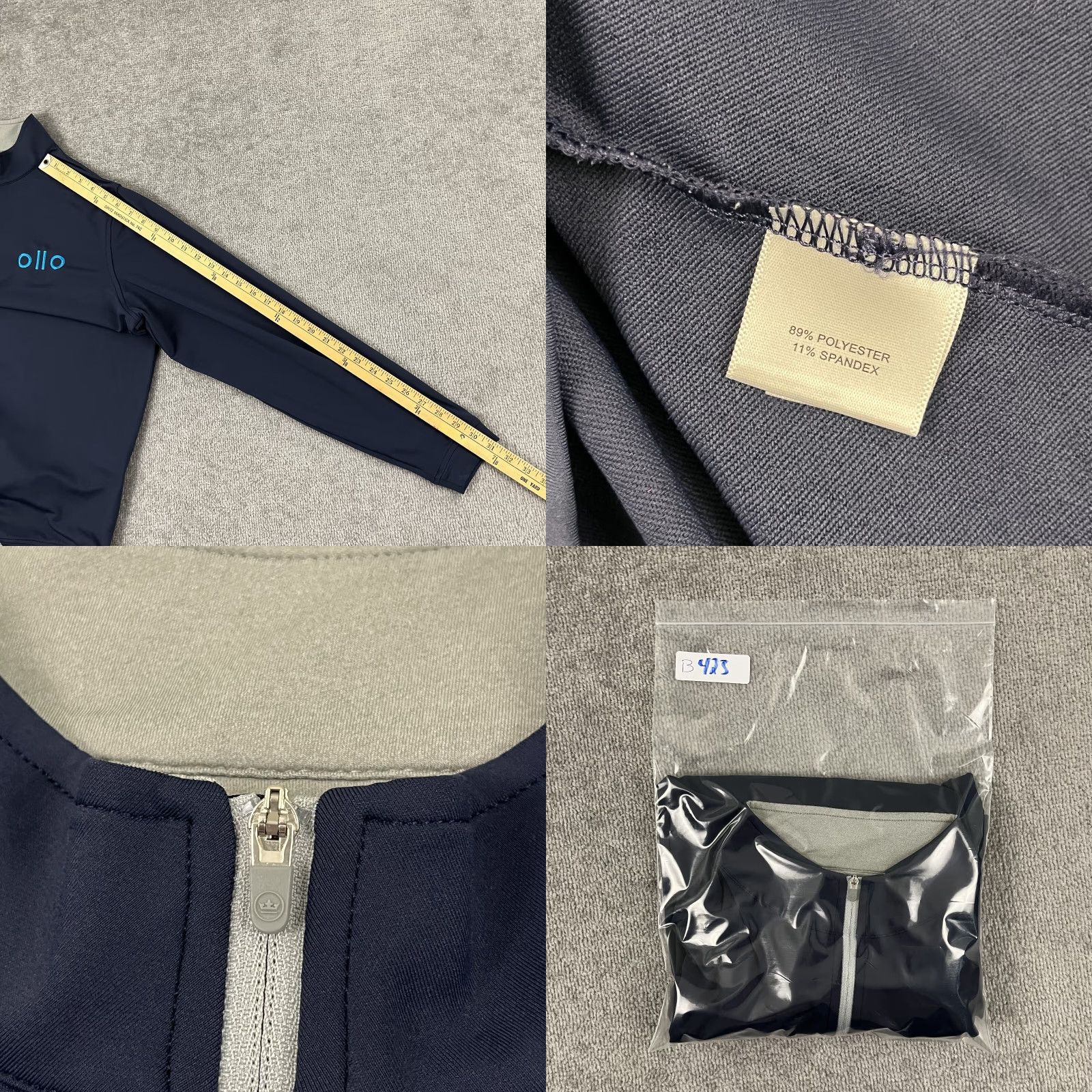 Peter Millar PETER MILLAR Pullover Mens Large Navy Blue 1/4 Zip Golf Preppy Size US L / EU 52-54 / 3 - 8 Thumbnail