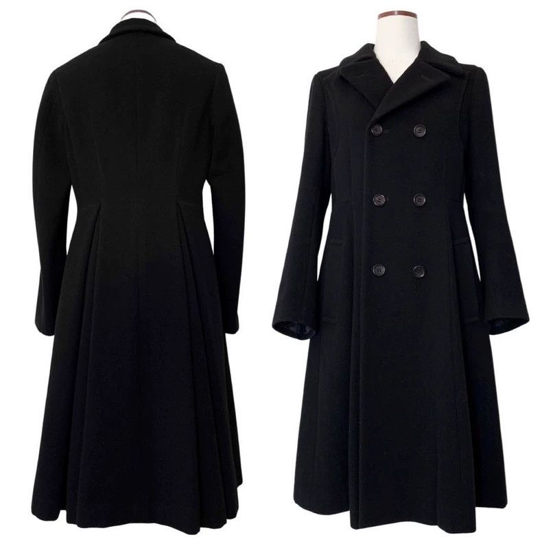 Comme des Garcons Comme des Garcons Umbrella swing waist woolen coat coat co Size S / US 4 / IT 40 - 1 Thumbnail