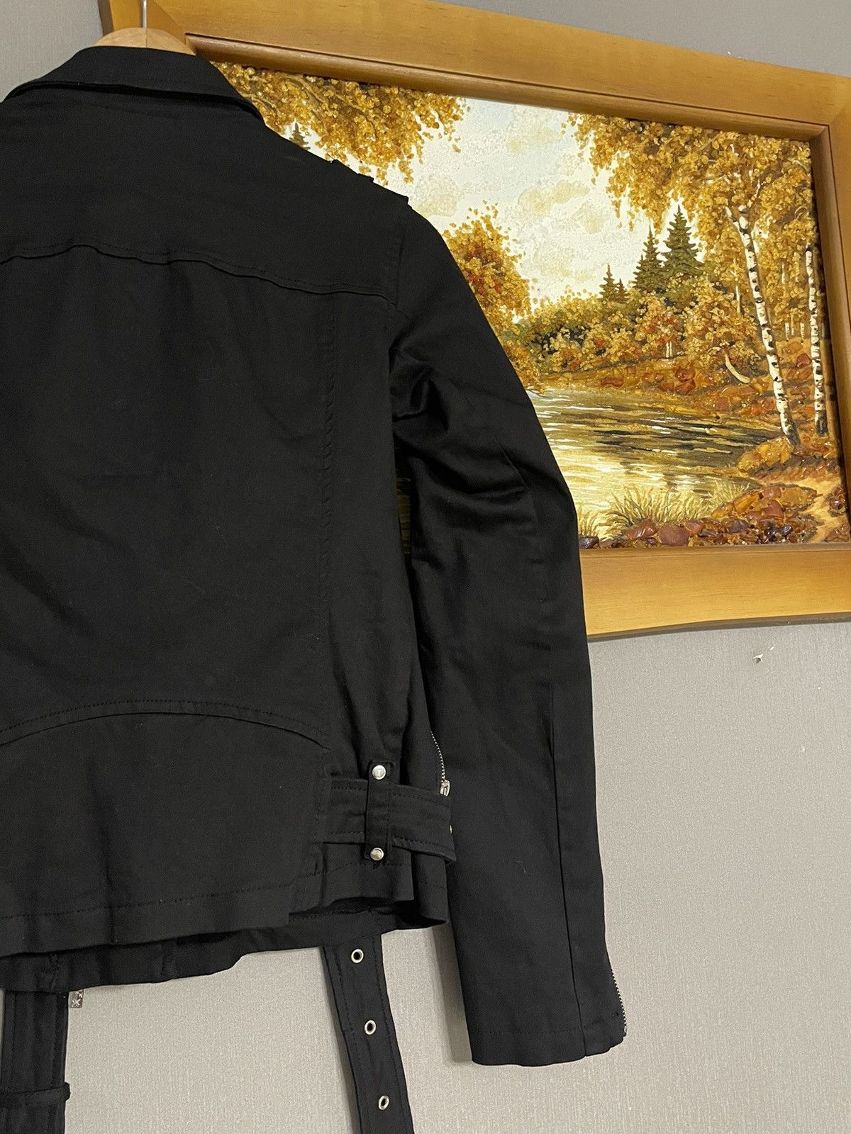 Tripp NYC Tripp Nyc Crazy Cotton Biker Black Jacket Opium Y2K Gothic Size S / US 4 / IT 40 - 21 Thumbnail