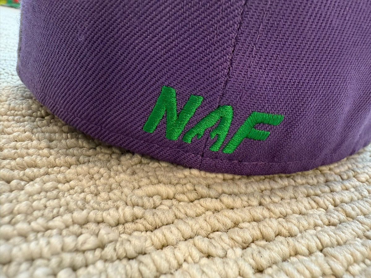 Other NAF 420 Exclusive Skunk Fitted Hat Green/Purple Size ONE SIZE - 4 Thumbnail