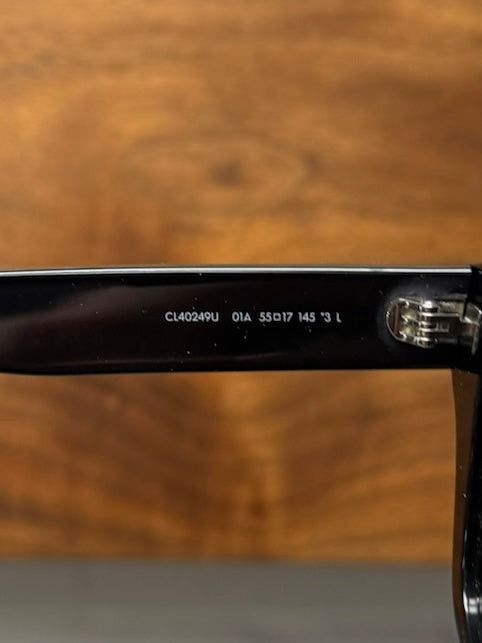 Celine Celine ‘CL40249U’ Black Wayfarer Frame Sunglasses Size ONE SIZE - 5 Thumbnail