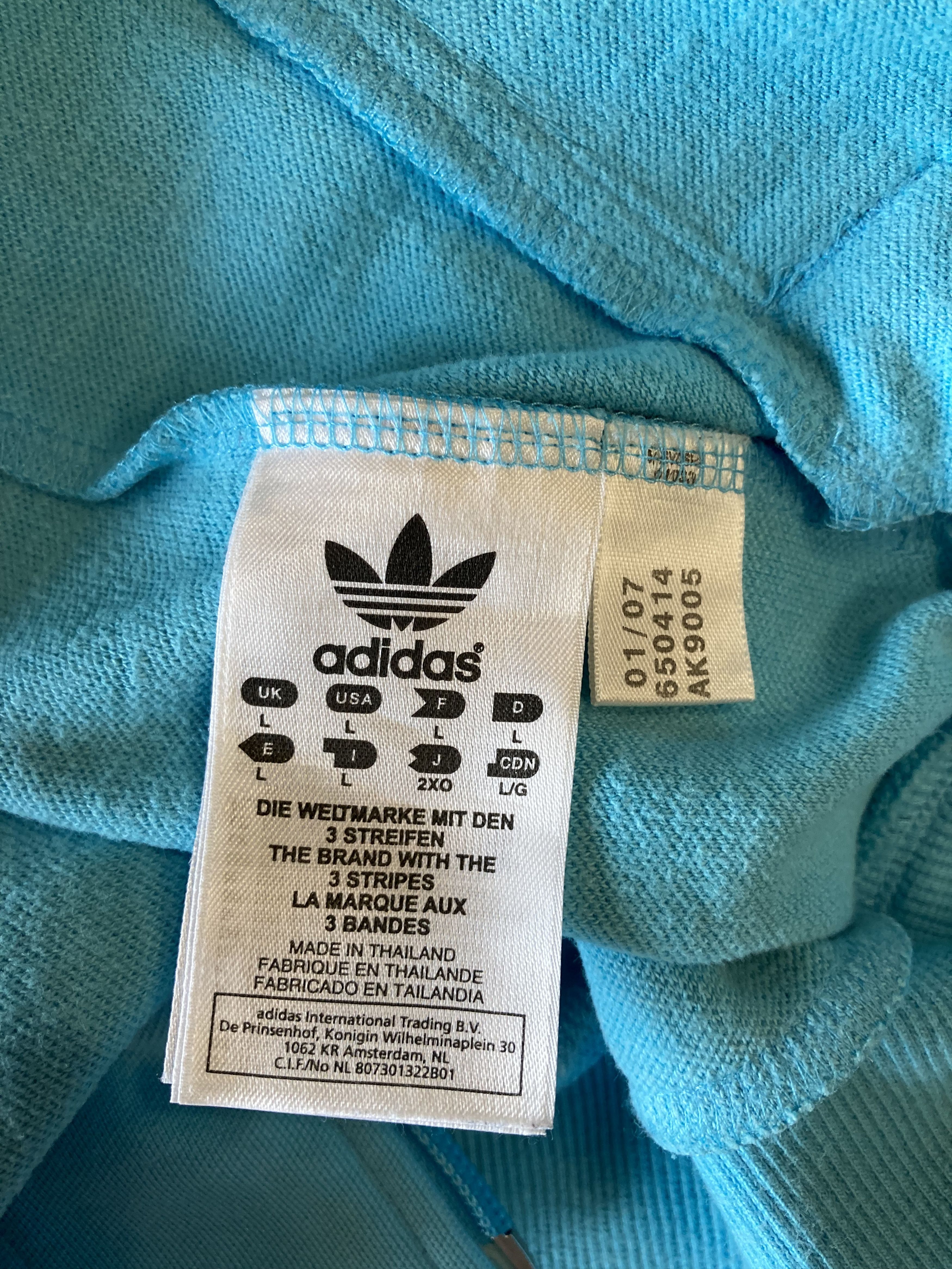 Adidas × Vintage VTG Adidas Originals I Love Honolulu Hawaii Track Jacket Size US L / EU 52-54 / 3 - 12 Thumbnail