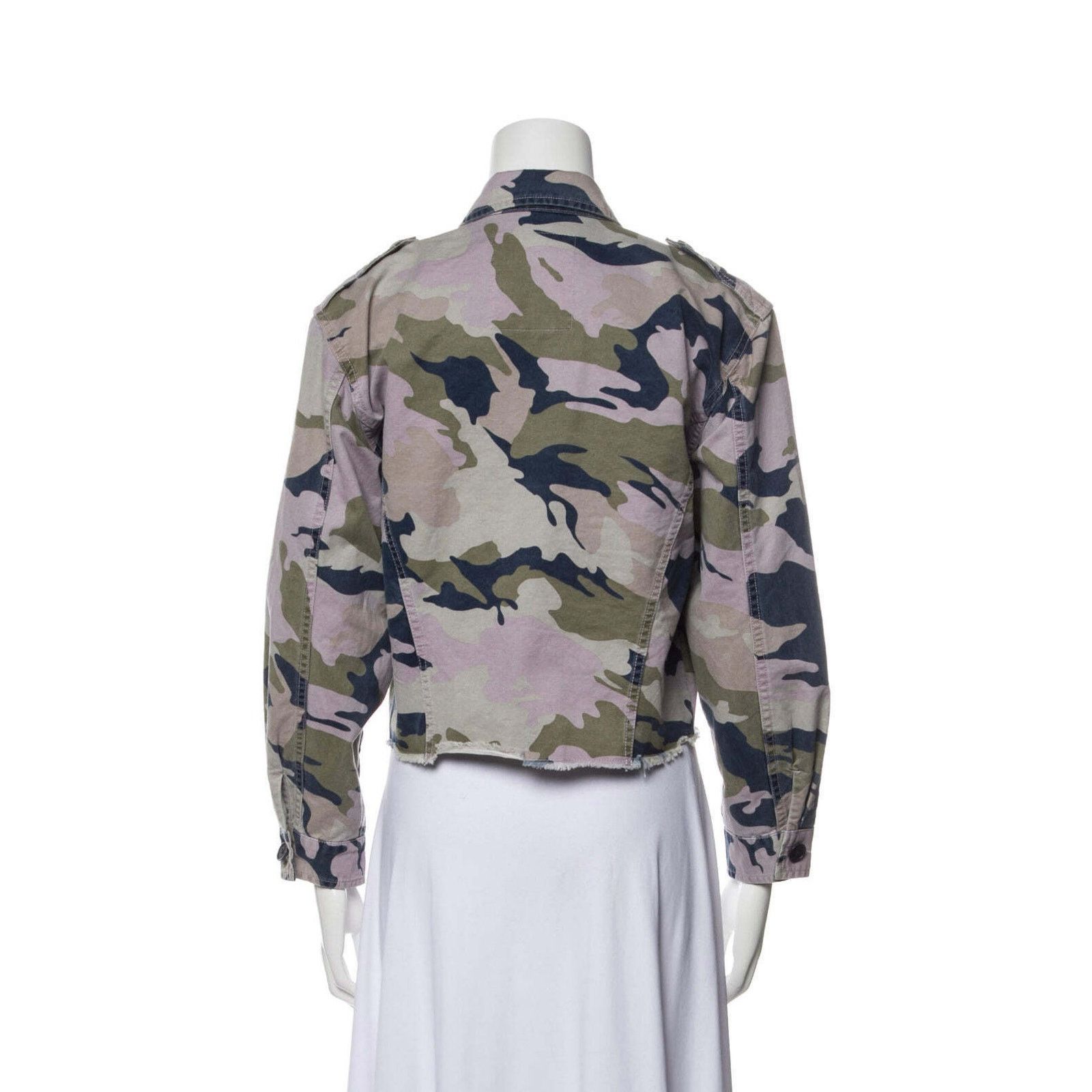 Zadig & Voltaire Zadig and Voltaire camo jacket sz small Size S / US 4 / IT 40 - 3 Thumbnail