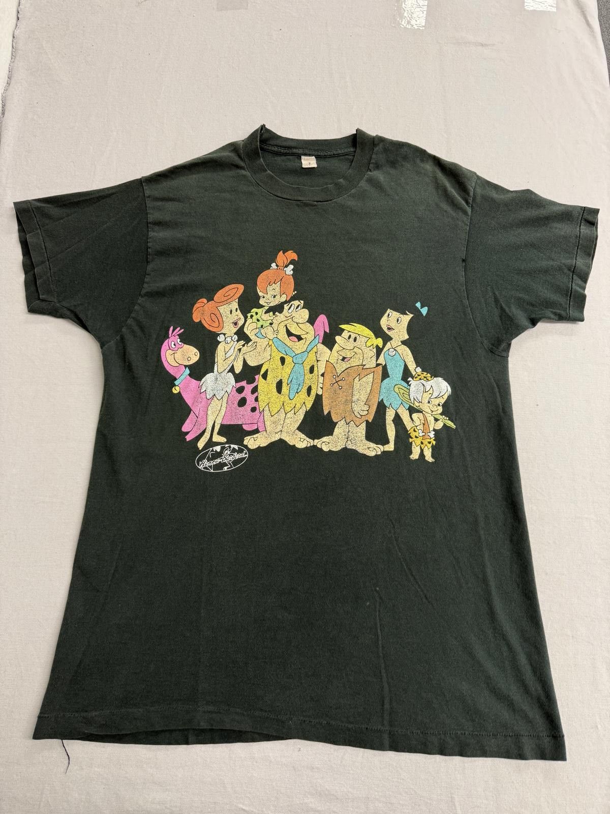 Other Vintage The Flinstones Cartoon Faded Hanna Barbera Tshirt XL Size US XL / EU 56 / 4 - 1 Thumbnail
