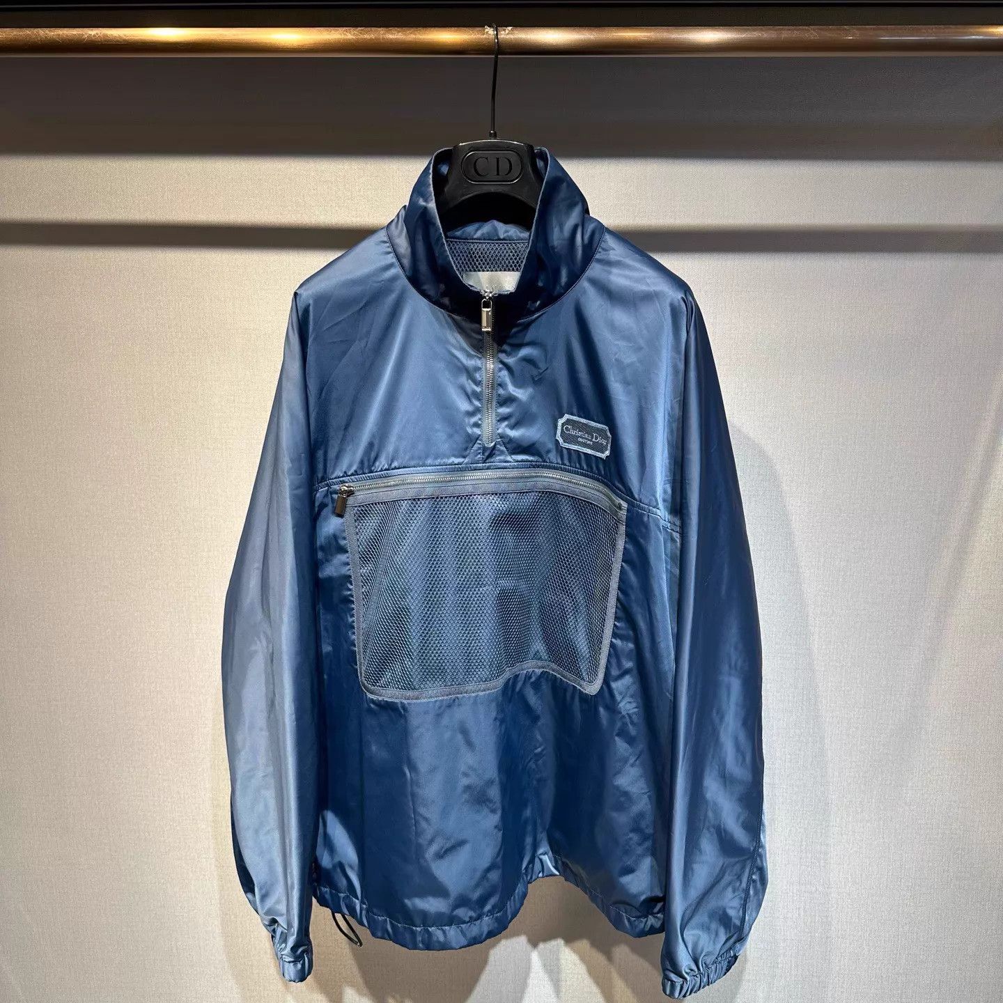 Dior Dior Blue Windbreaker Jacket 48 New with Tags Size US M / EU 48-50 / 2 - 1 Thumbnail