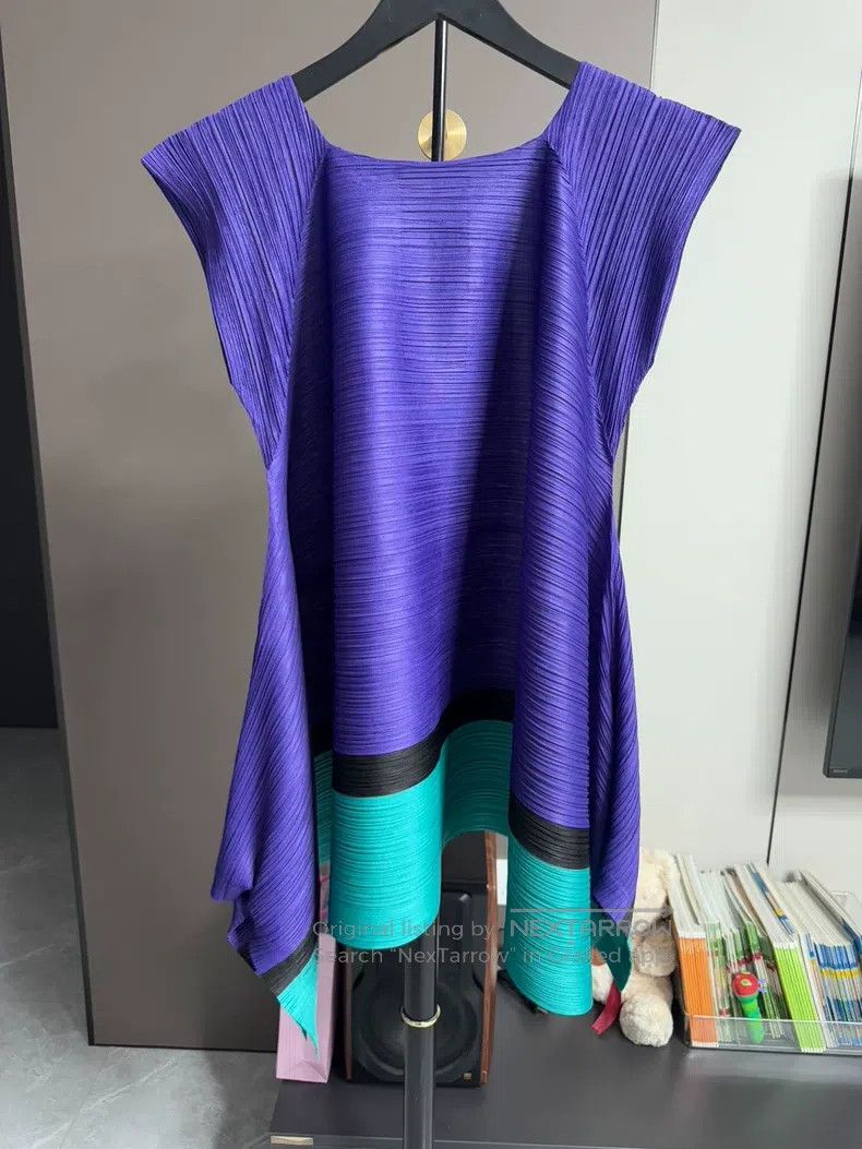 Issey Miyake Issey Miyake Long Top in Flesh Pink Size L / US 10 / IT 46 - 2 Thumbnail