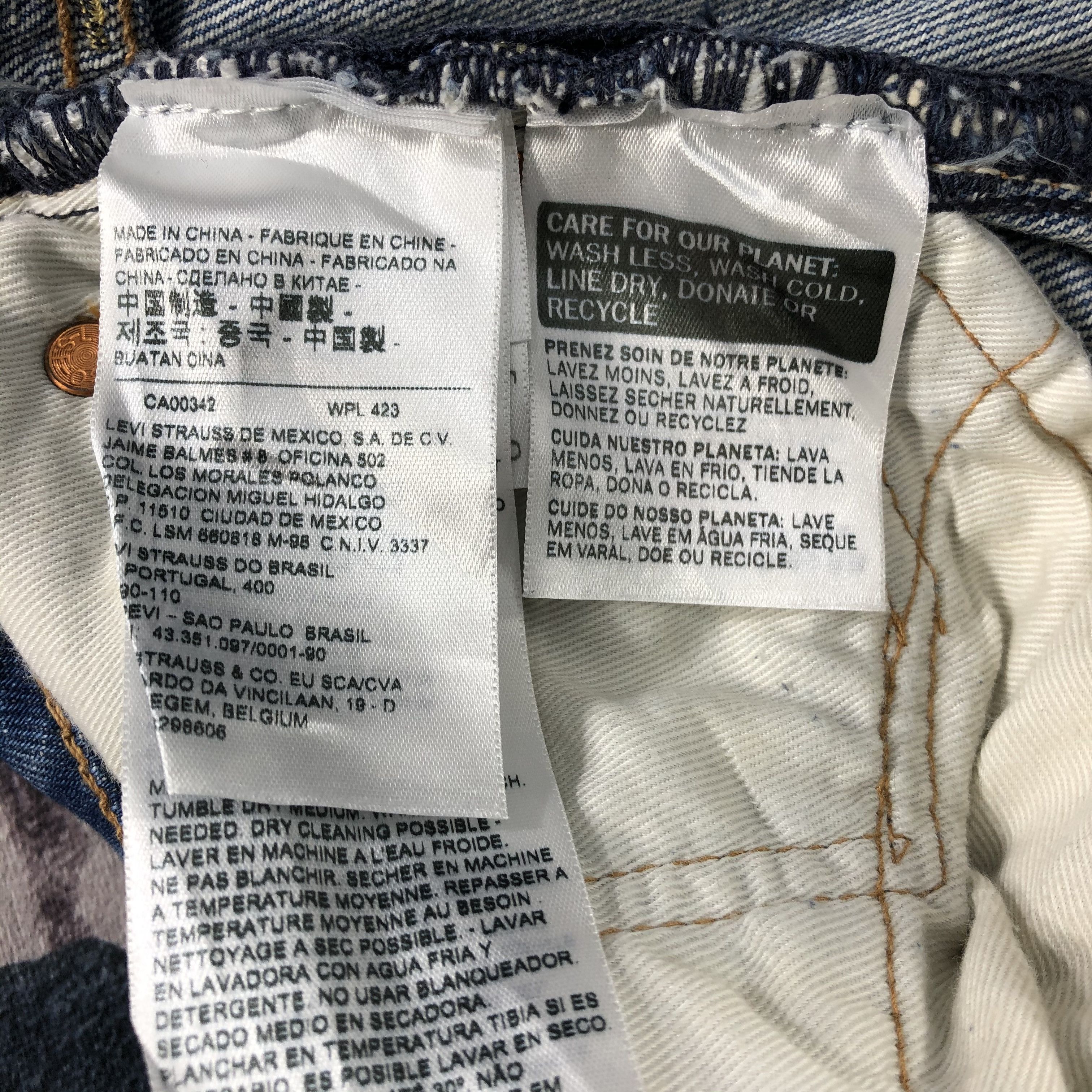 Levi's × Vintage Vintage Blue Wash Levis 511 Jeans-JM2159 Size US 31 - 9 Thumbnail