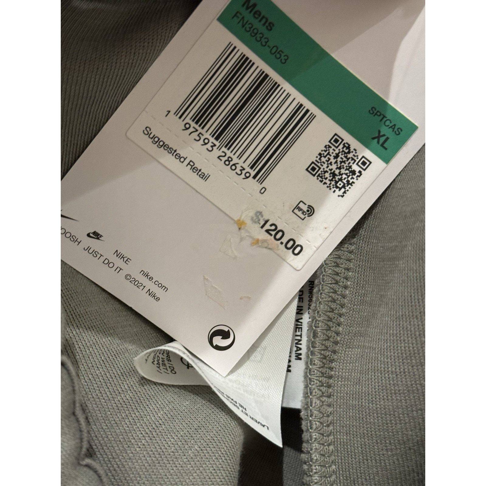 Nike Nike Sportswear Tech Fleece Re-Imagined Shorts Dark Stucco Size US 38 / EU 54 - 4 Thumbnail