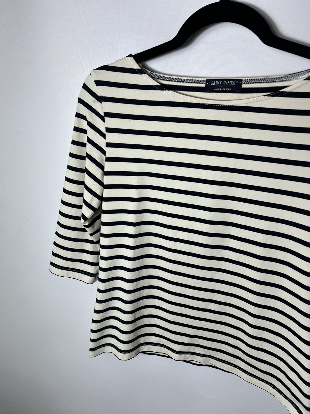 Saint James Vintage archive Saint James women 3/4 Sleeves Jumper y2k Size S / US 4 / IT 40 - 3 Thumbnail