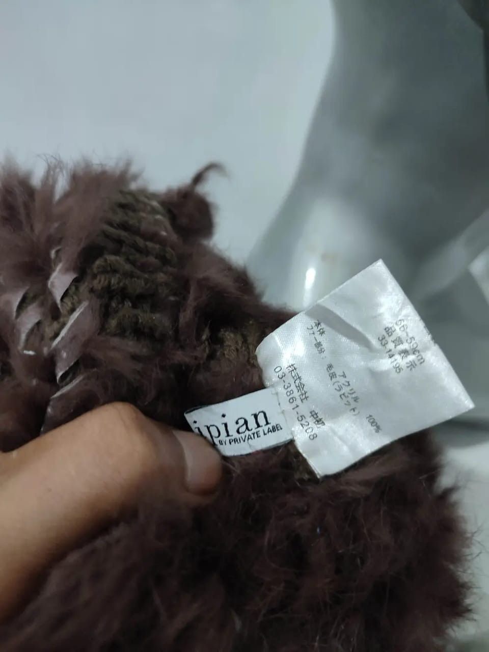 Other Tulipian Japan Fur Beanie Hats Size ONE SIZE - 7 Thumbnail