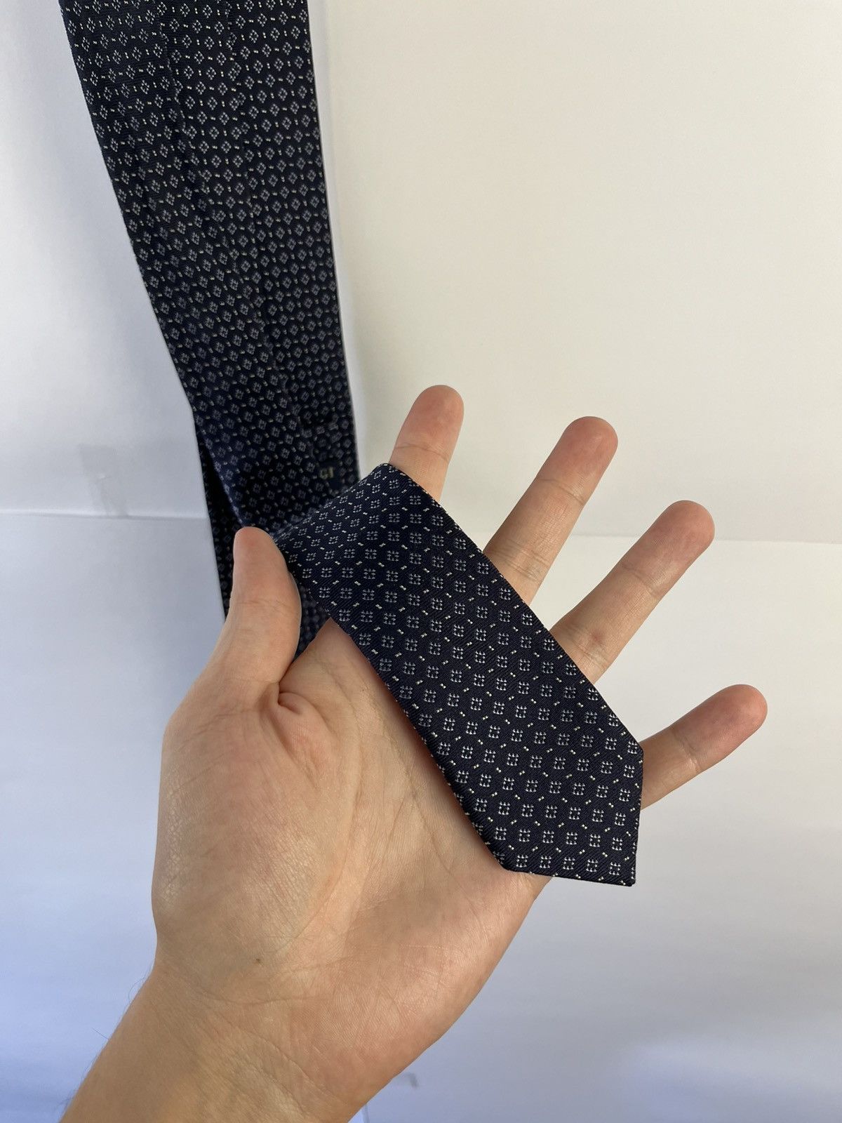 Boggi Boggi Milano Luxury Printed Tie Cravat Made in Italy Size ONE SIZE - 4 Thumbnail
