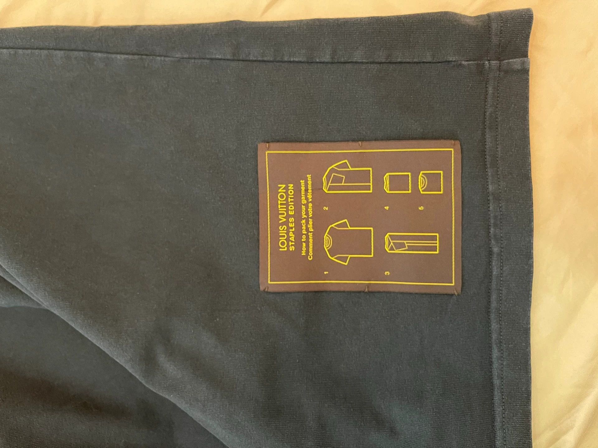 Louis Vuitton LV Dark Gray Classic T - shirt M (New, Authentic) Size US M / EU 48-50 / 2 - 5 Thumbnail