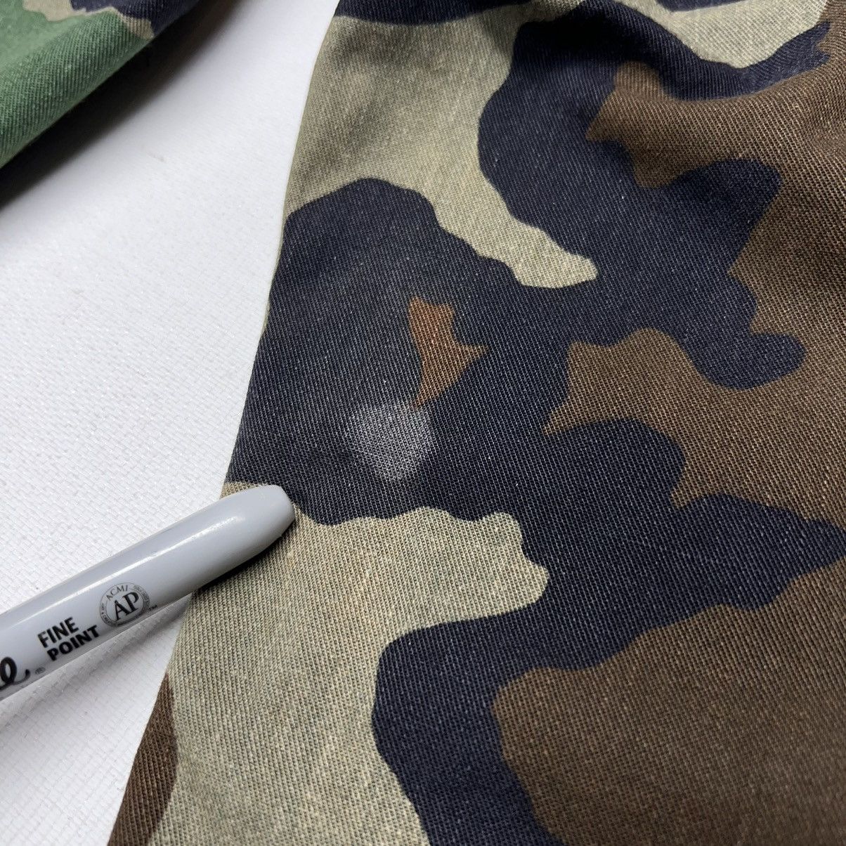 Vintage Military Pants Green Camo Cargo Woodland US Army Baggy Size US 28 / EU 44 - 17 Thumbnail