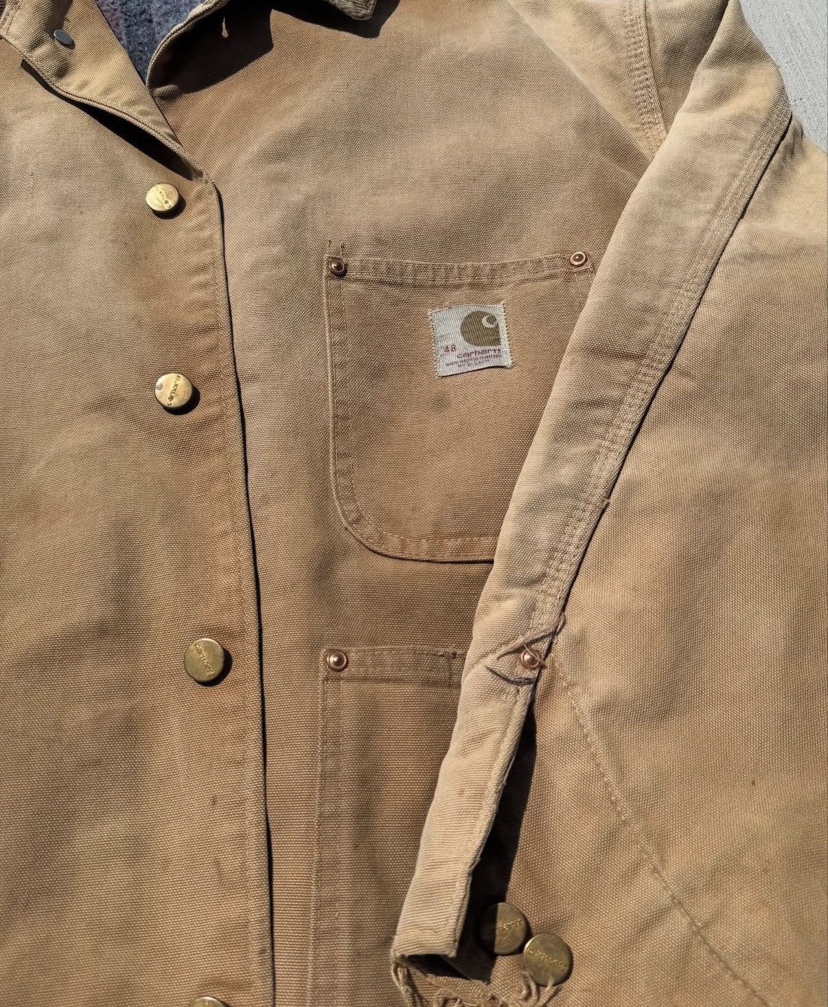 Carhartt × Vintage 1970s Chore carhartt vintage jacket Size US XL / EU 56 / 4 - 3 Thumbnail